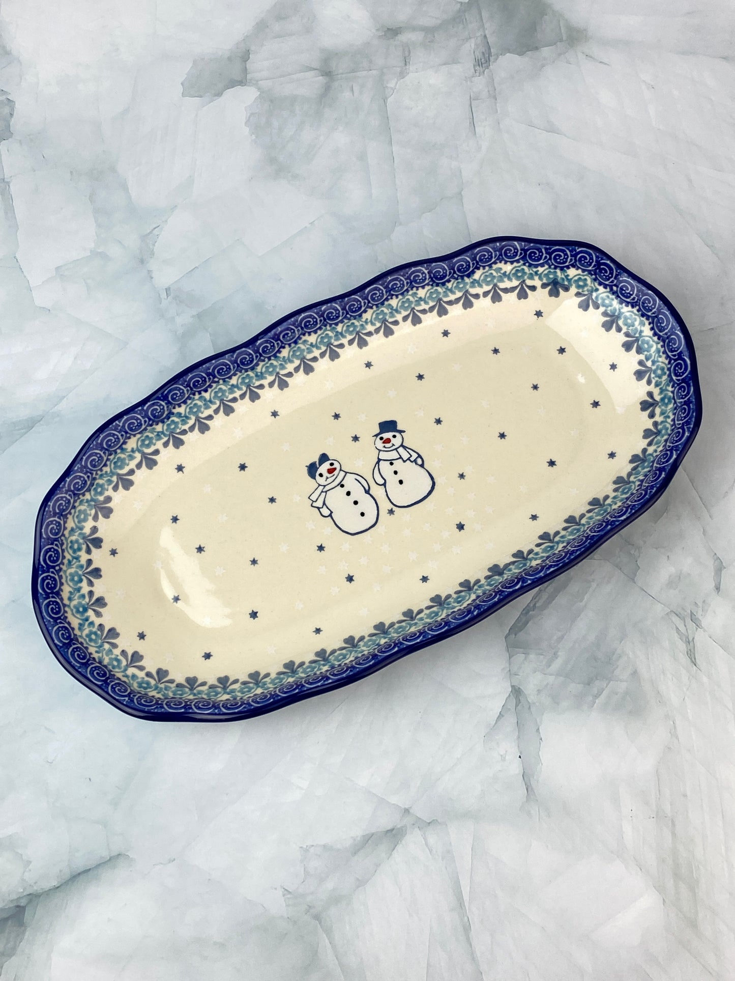 Scalloped Tray - Shape A42 - Pattern 2793