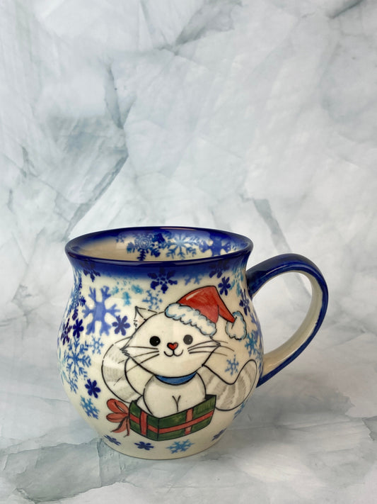12oz Moja Mug - Christmas Cat