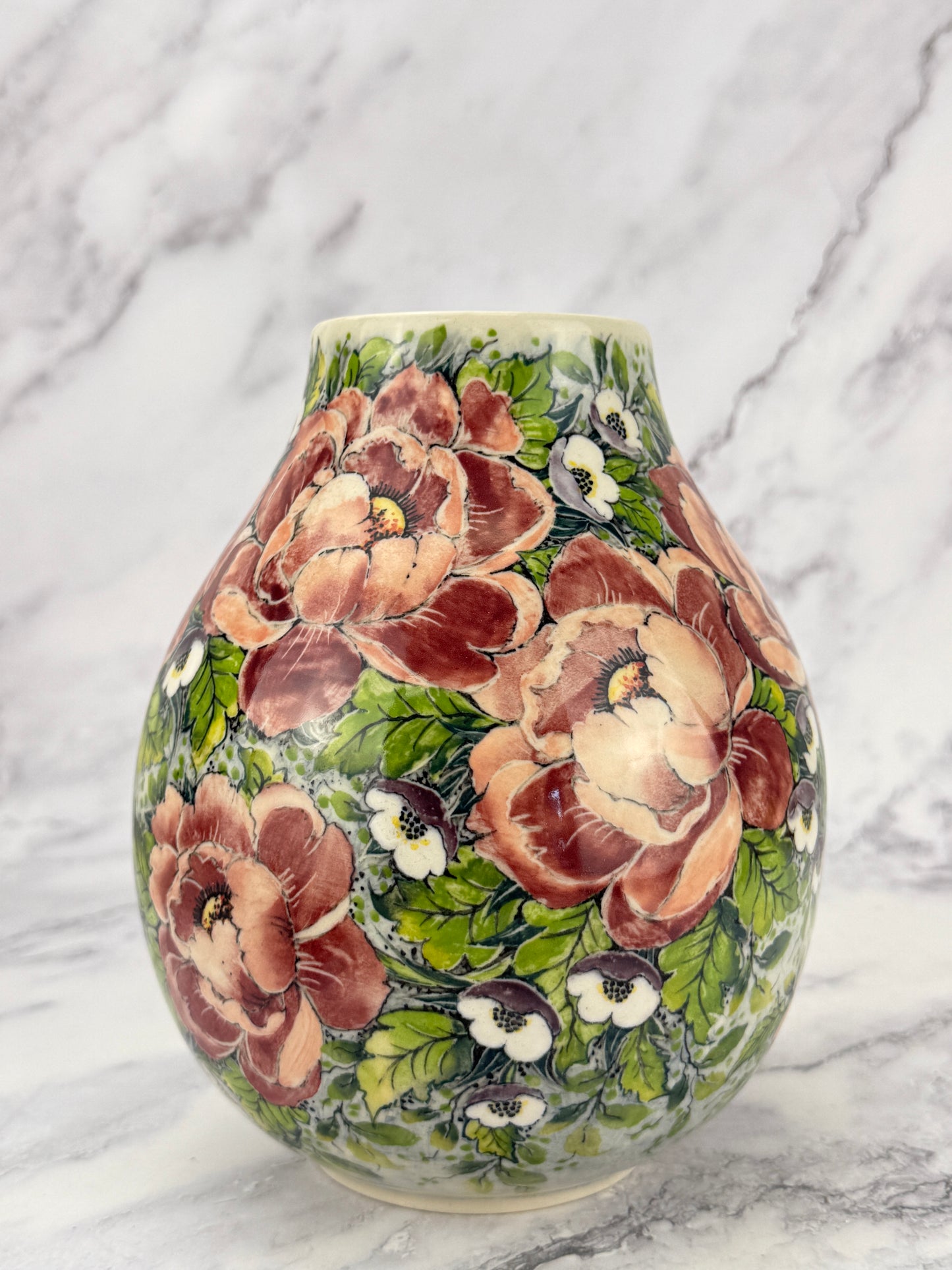 2025 Limited Edition Rounded Vase - Shape F15 - Krystyna Deptuła - L301