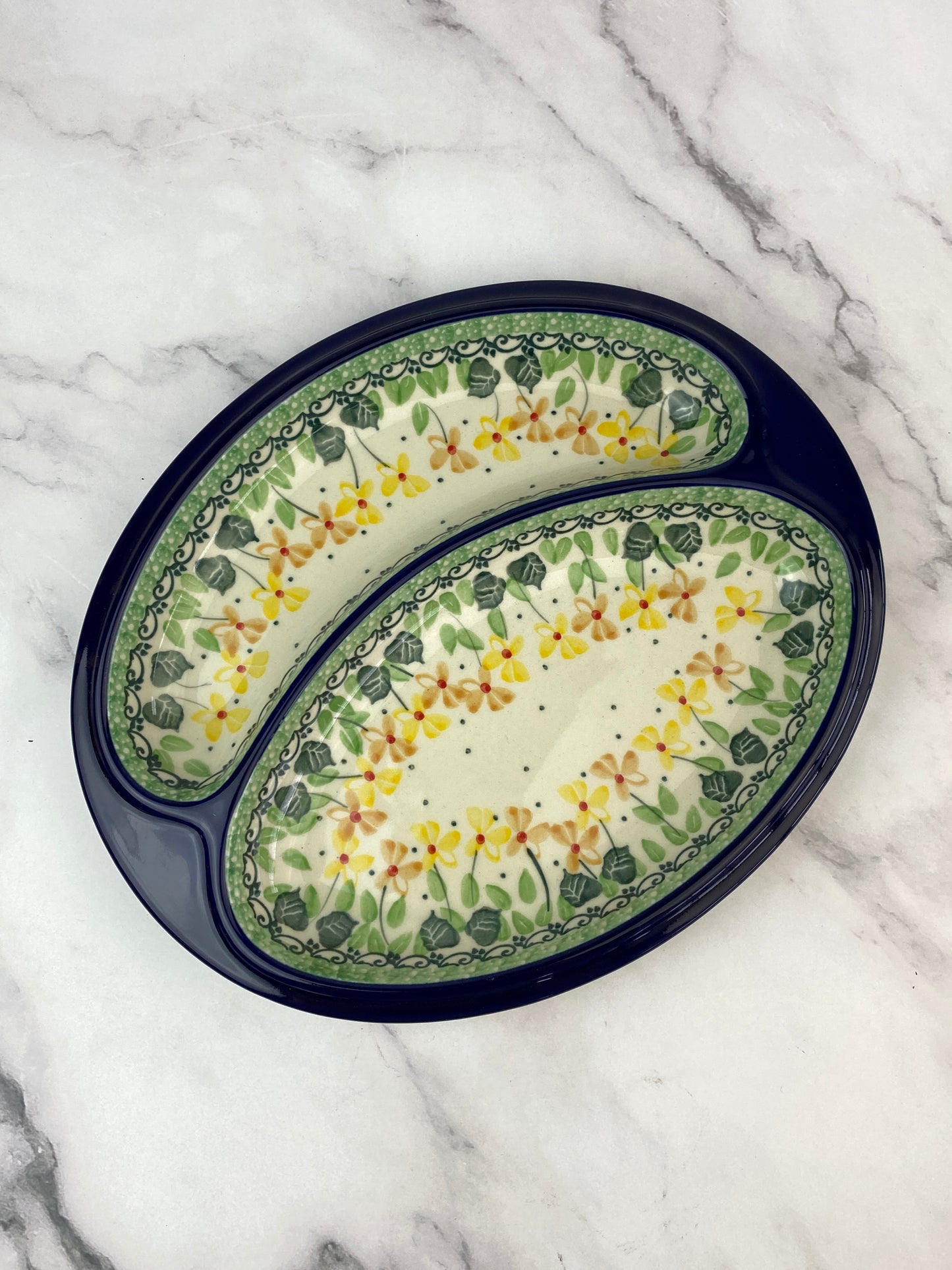 Sausage Plate - Shape 497 - Pattern 2669