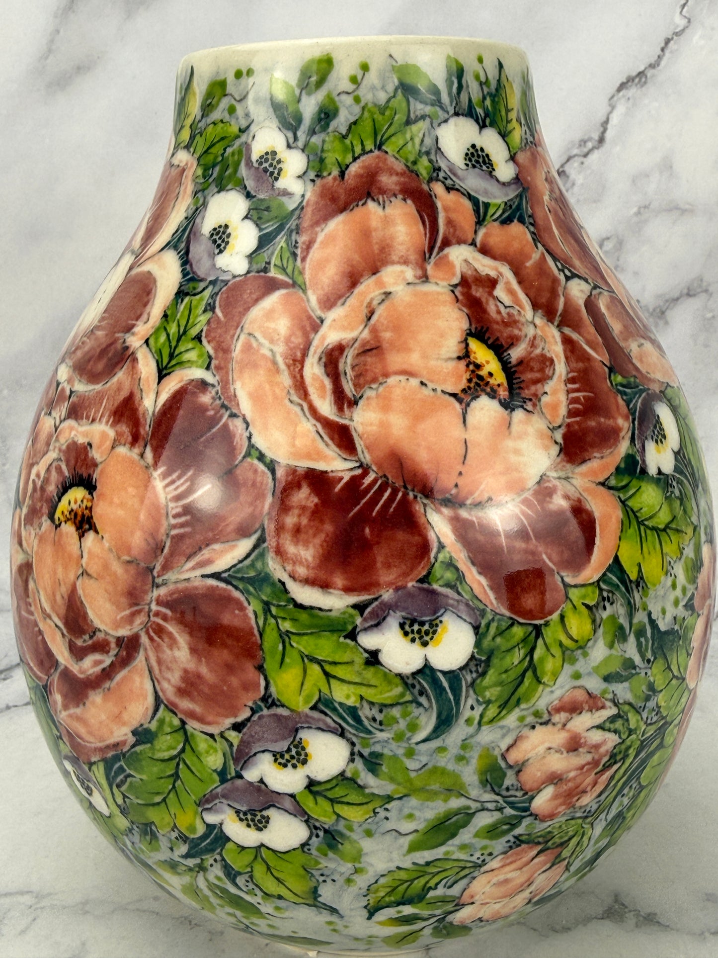 2025 Limited Edition Rounded Vase - Shape F15 - Krystyna Deptuła - L301