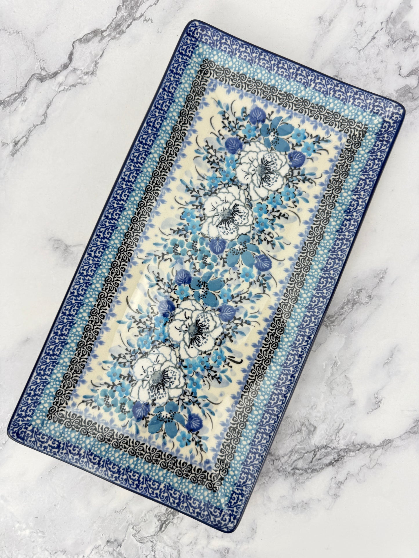 Rectangular Unikat Tray - Shape C26 - Pattern U5025