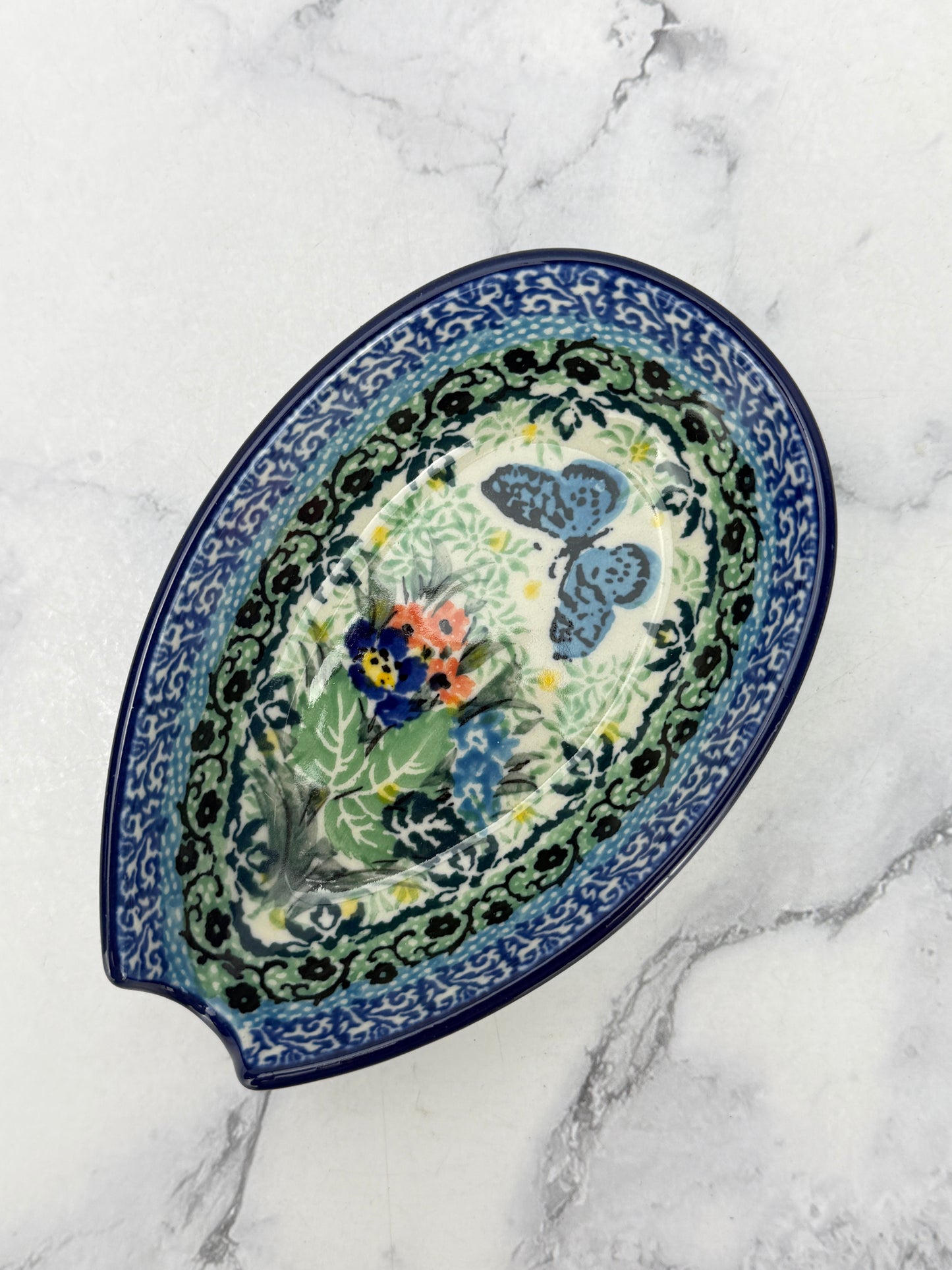 Unikat Spoon Rest - Shape 381 - Pattern U4553