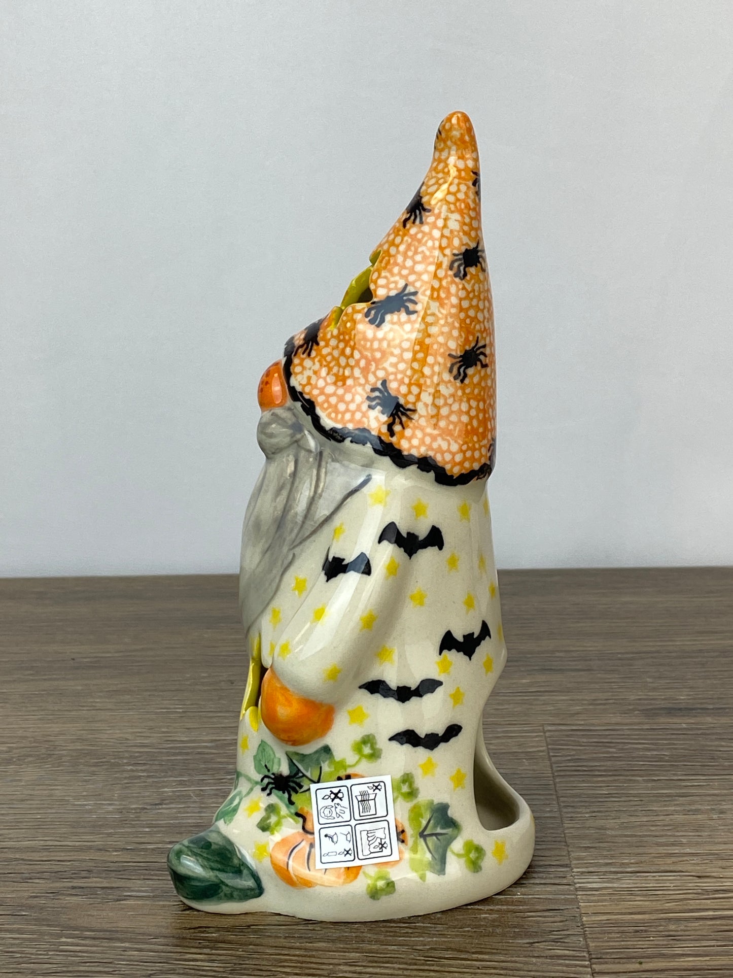 Vena Lantern Gnome - Pumpkin Patch and Black Cat