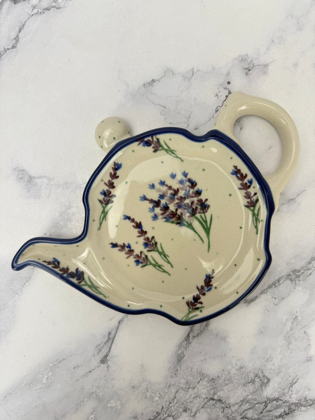 Teapot Plate - Shape H13 - Pattern 3308