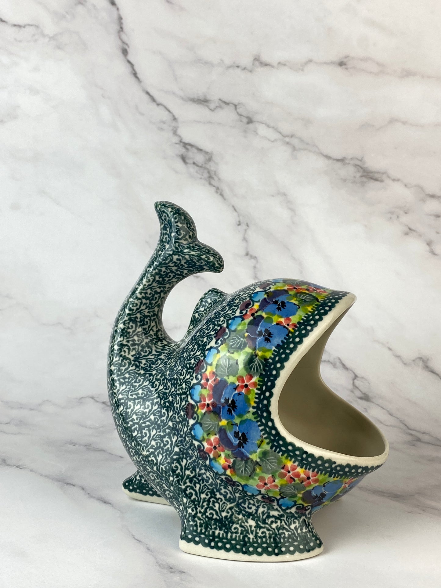 Unikat Fish Sponge Holder / Kitchen Caddy - Shape F28 - Pattern U4841