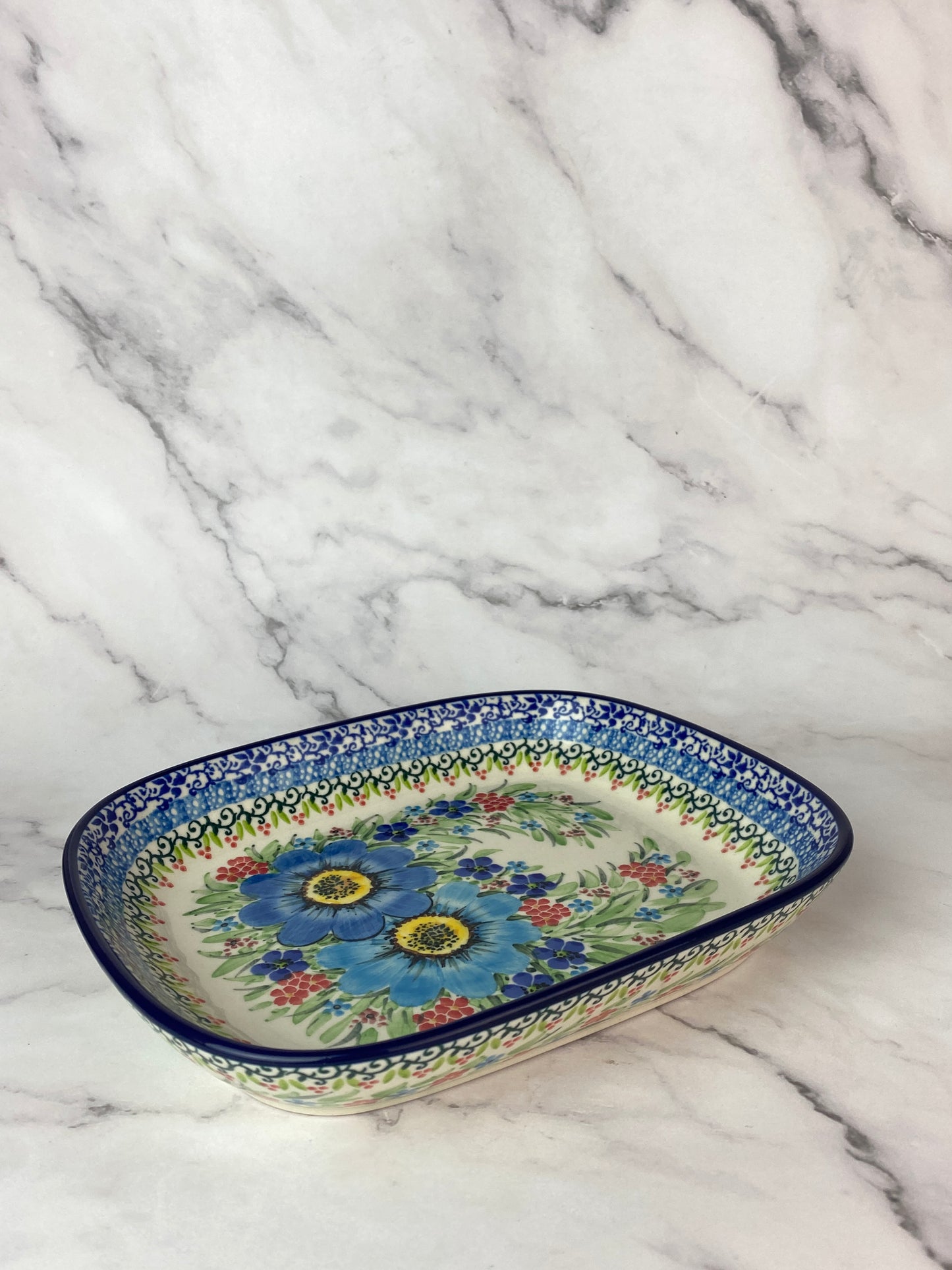 Unikat Rectangular Dish - Shape 159 - Pattern U5157