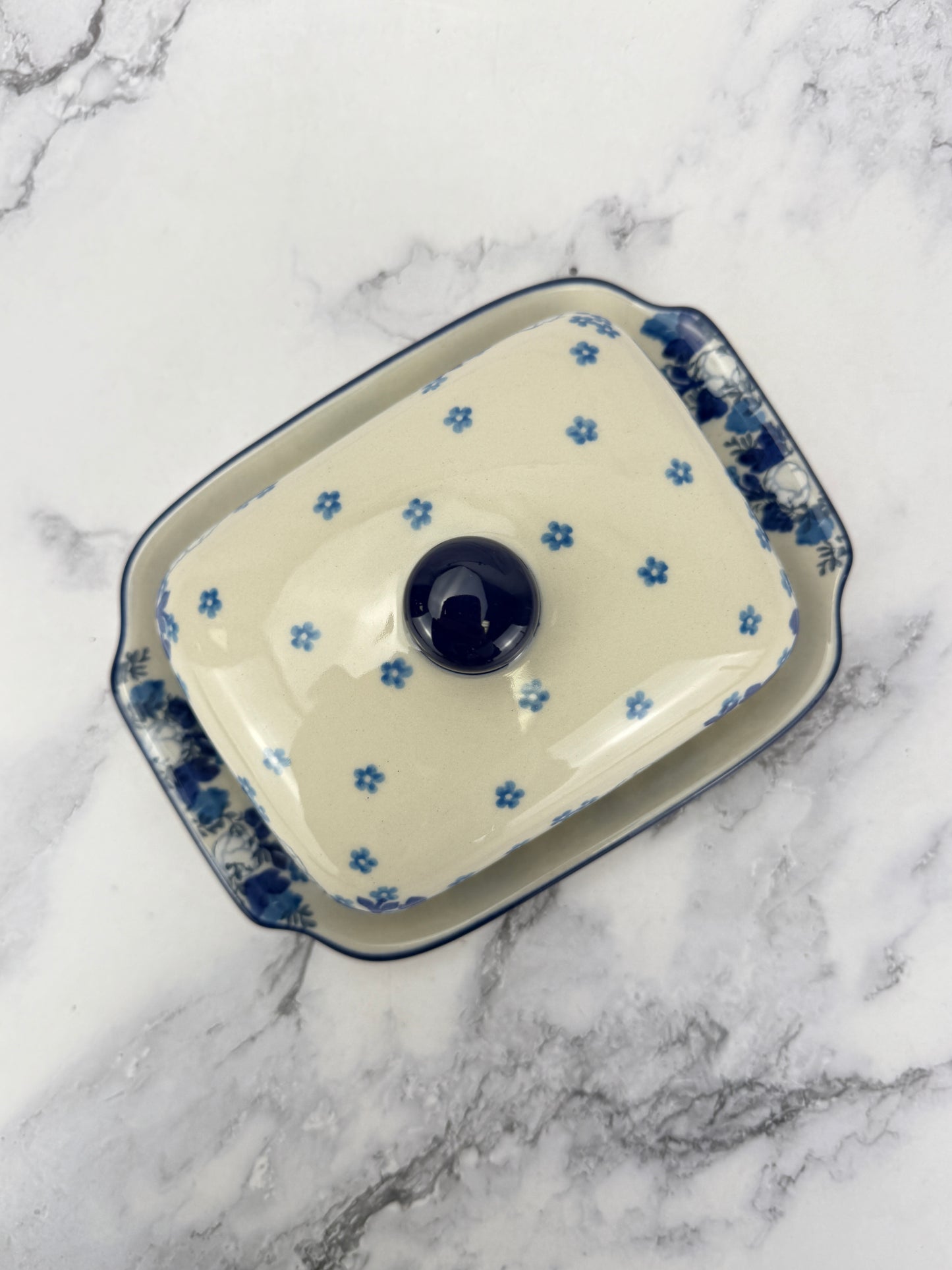 Euro Butter Dish - Shape 295 - Pattern 2222