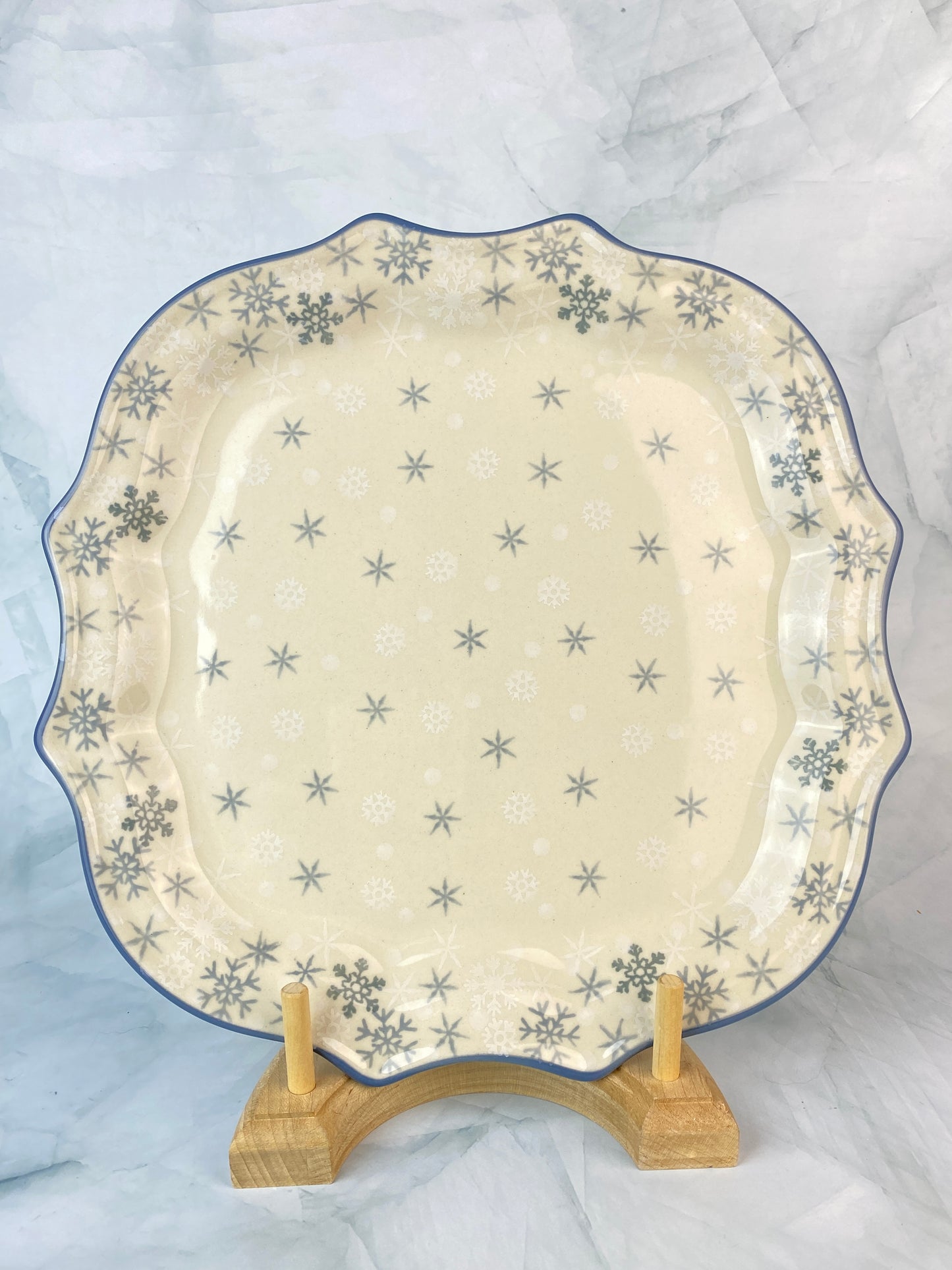 8 Pointed  Platter/ Plate - Shape 507 - Pattern 2712