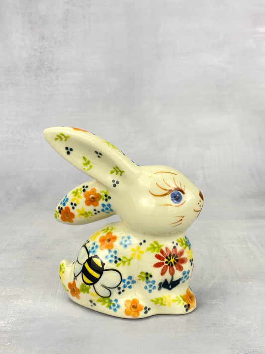 Bunny Figurine - Shape V412 - Bumblebees