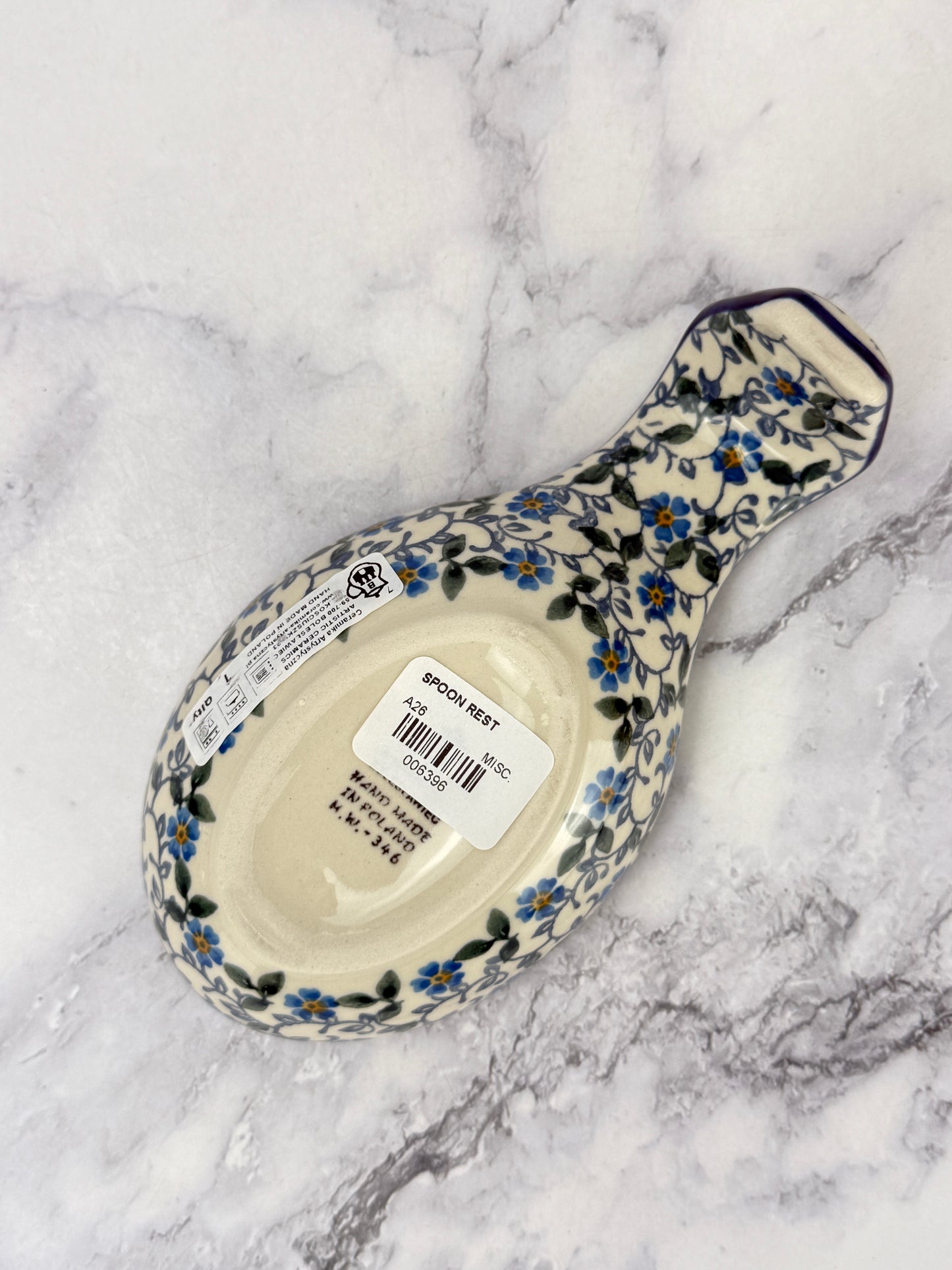 Spoon Rest - Shape A26 - Pattern 2089