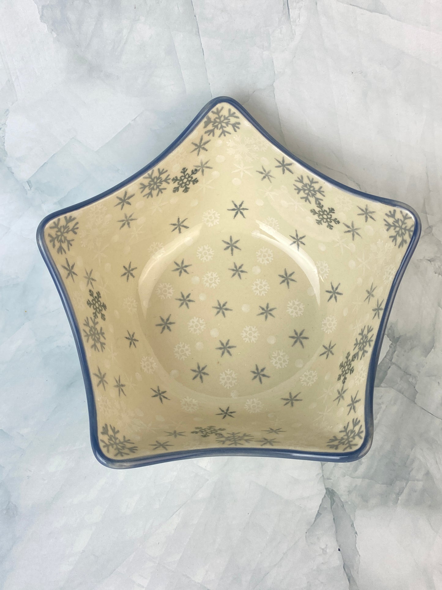 Five Pointed Bowl - Shape 814 - Pattern 2712