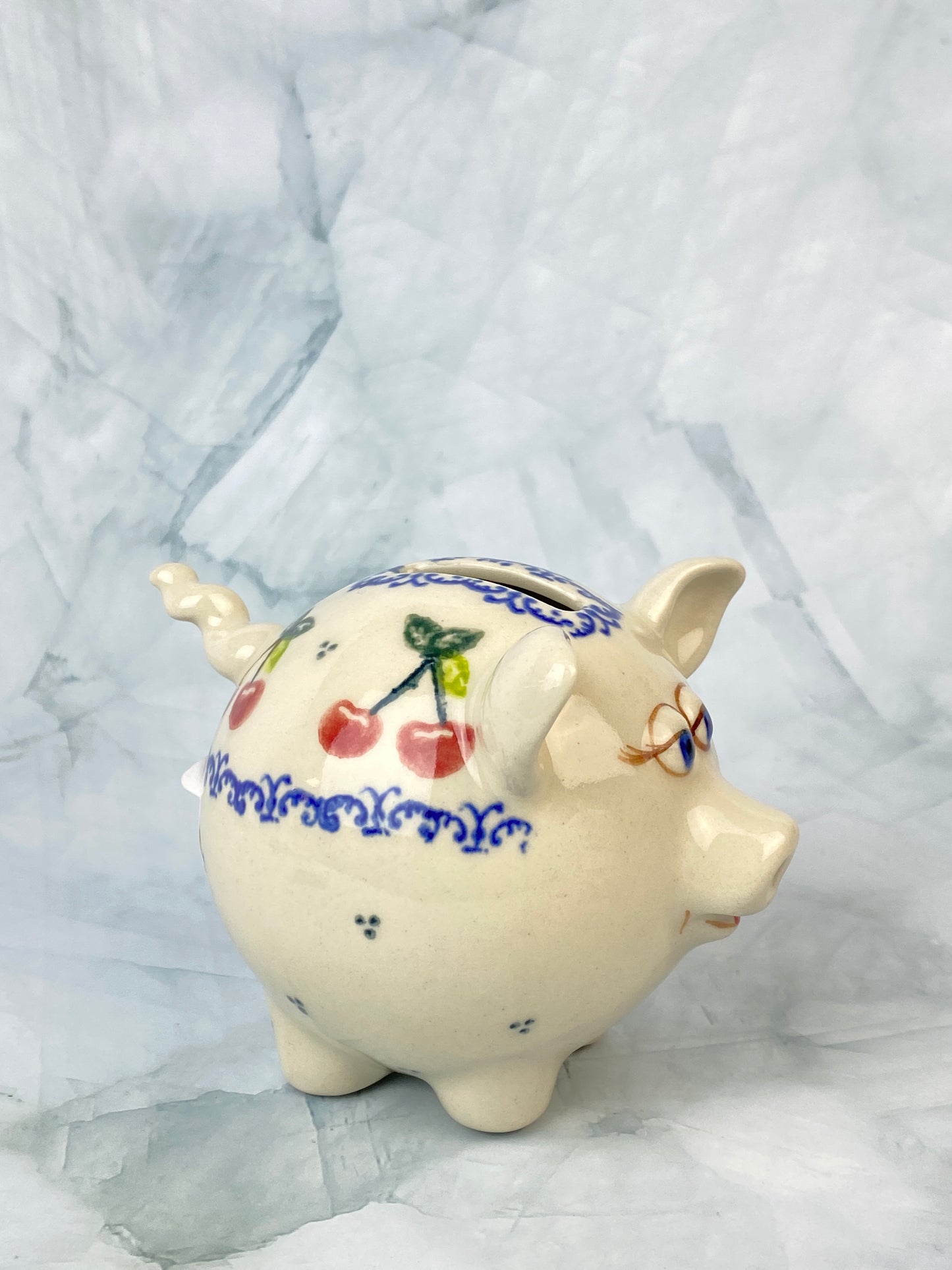 Vena Piggy Bank - Shape V371 - Cherry