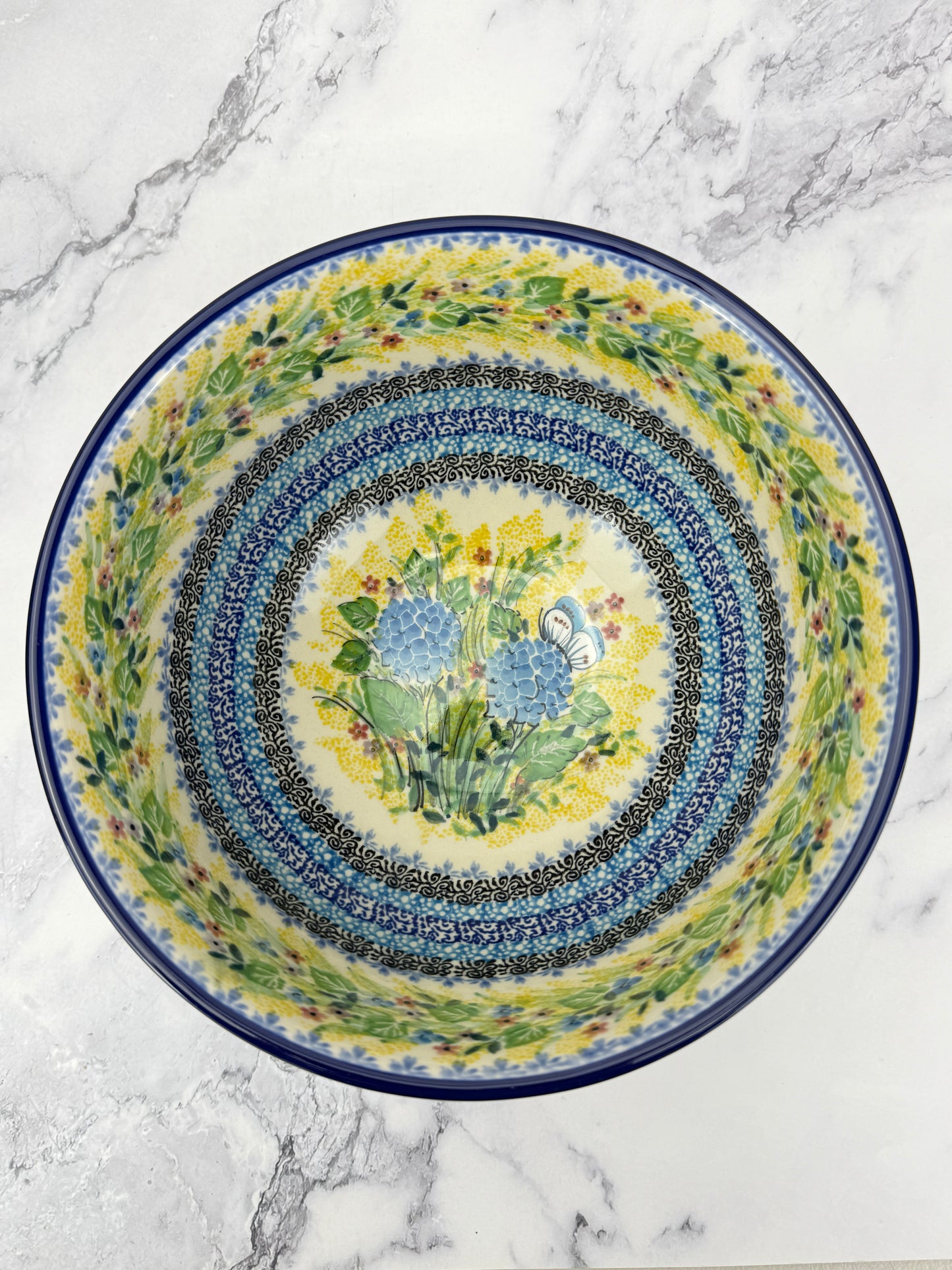 Unikat Pedestal Serving Bowl - Shape A14 - Pattern U5048