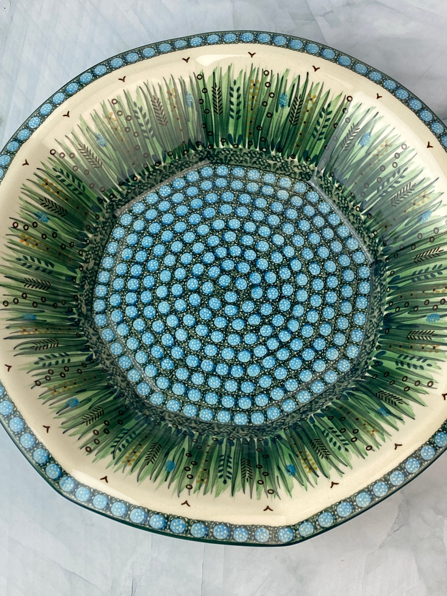 Extra Large Flared Unikat Bowl - Shape 801 - Pattern U803