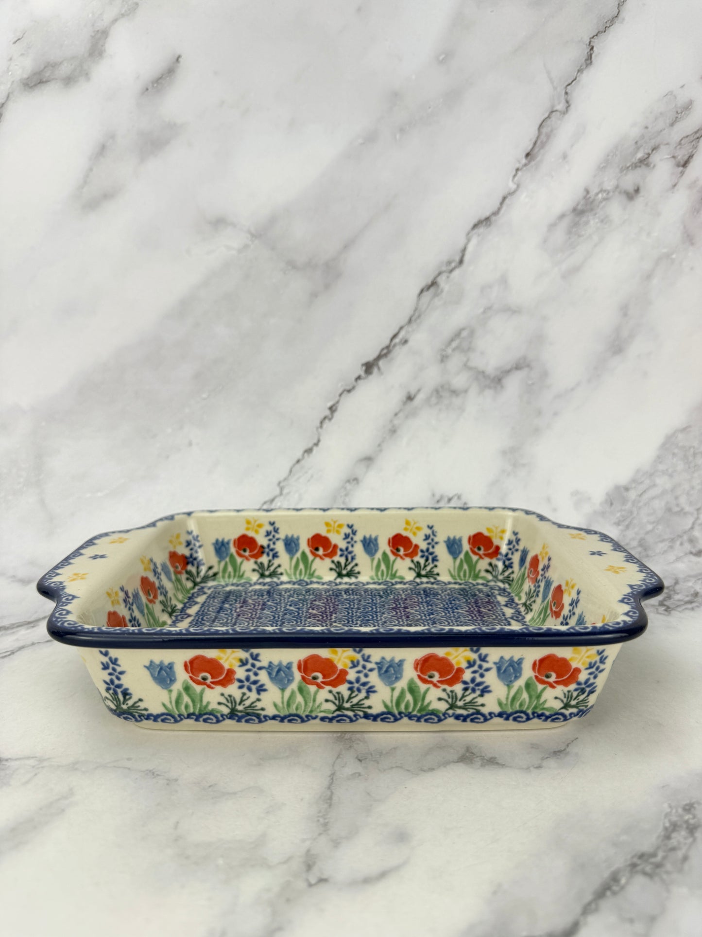 Rectangular Baker with Handles - Shape A84 - Pattern 3218
