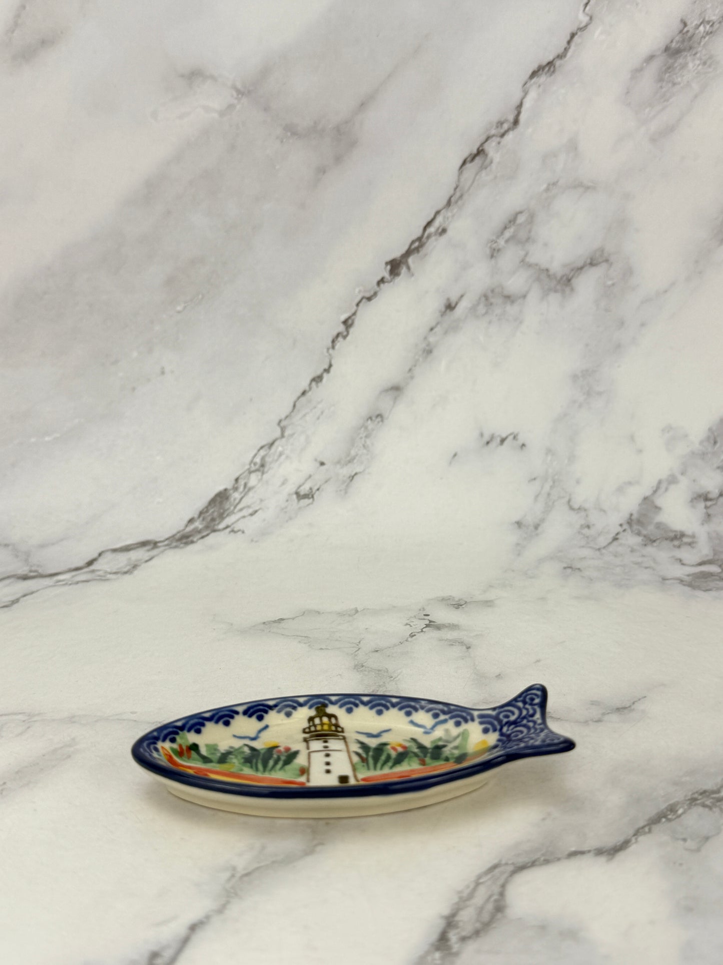 Mini Unikat Fish Dish - Shape E28 - Pattern U5241