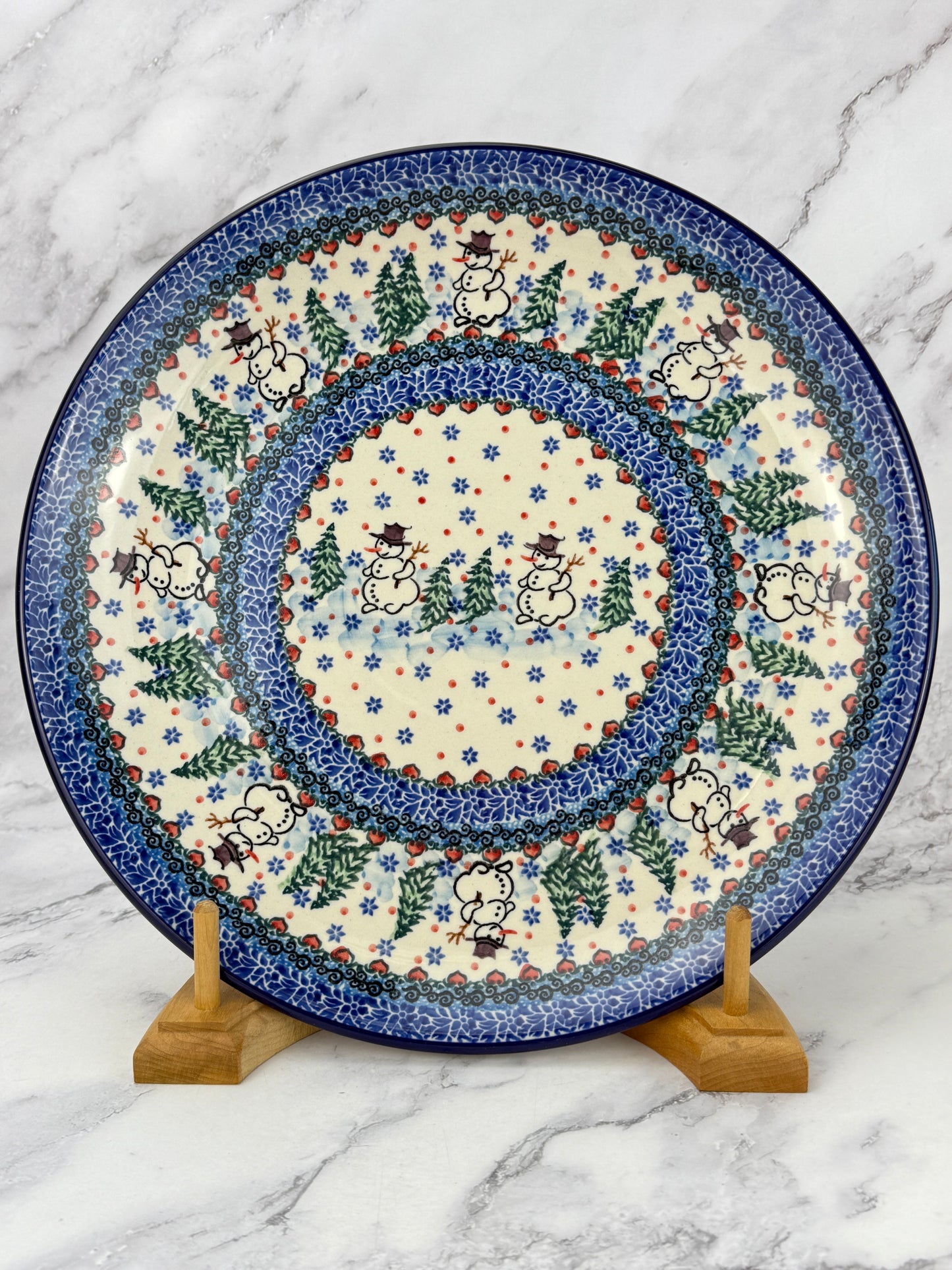 12'' Round Unikat Platter - Shape 256 - Pattern U4661