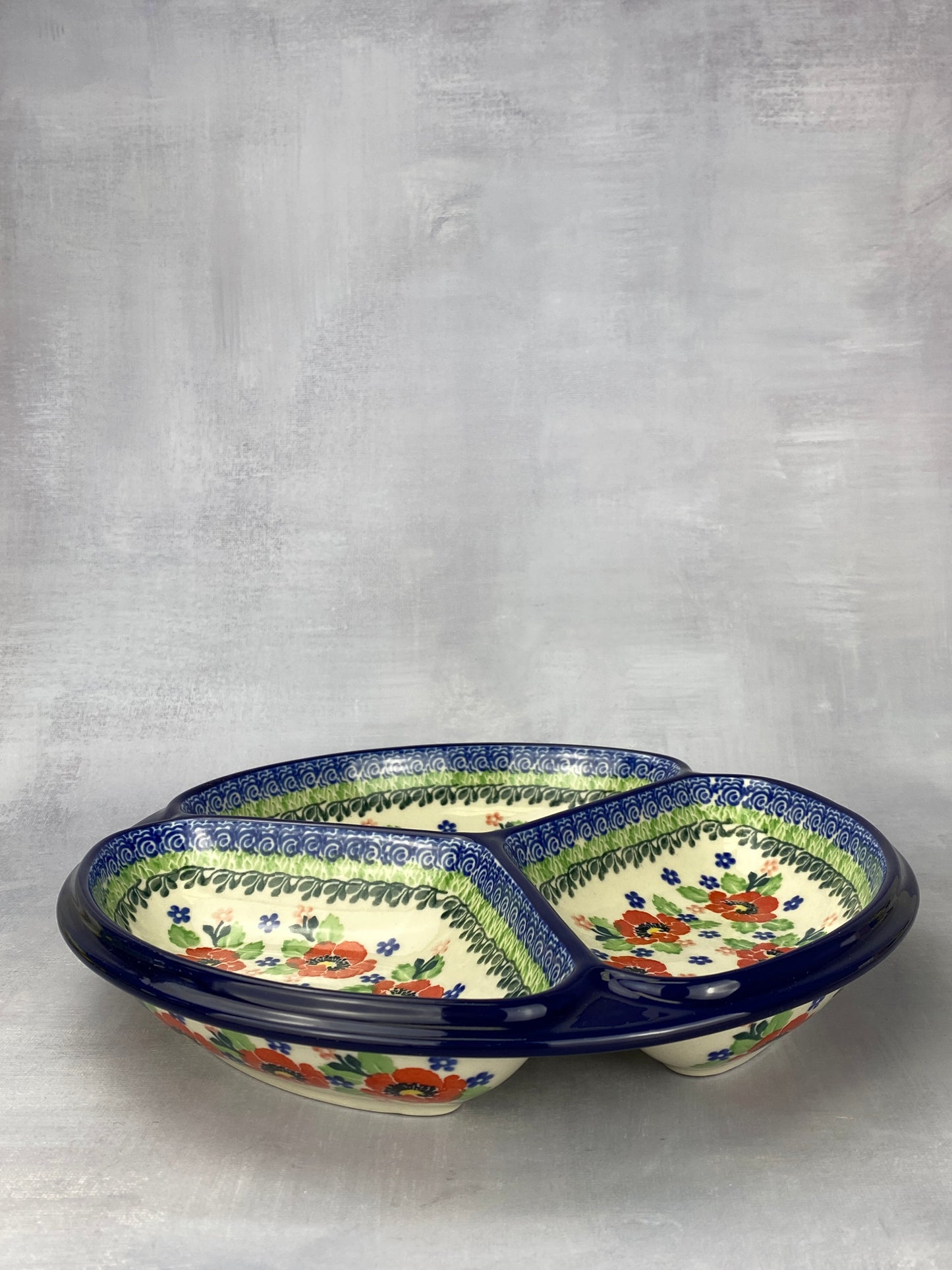 Divided Round Dish - Shape 484 - Pattern 3219