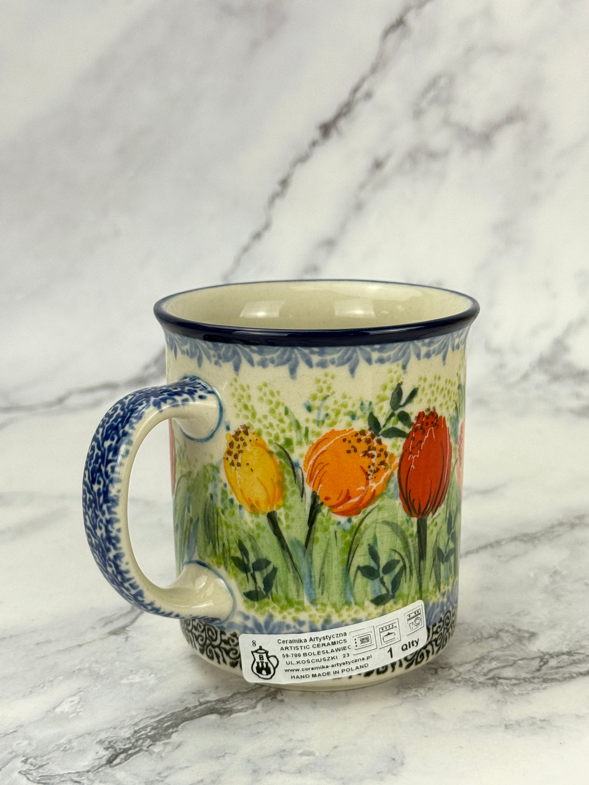 8oz Unikat Straight Mug - Shape 236 - Pattern U5314