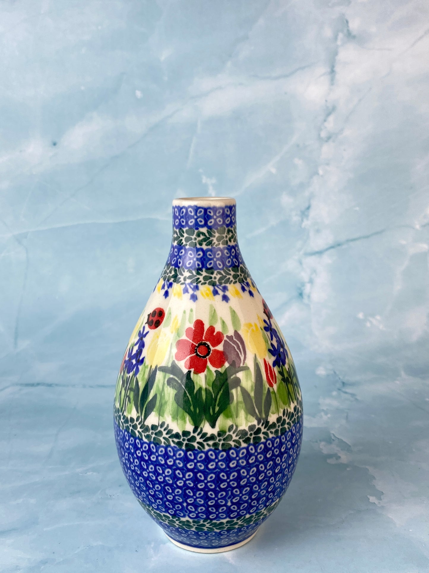 Medium Single Stem Unikat Vase - Shape G18 - Pattern U3787