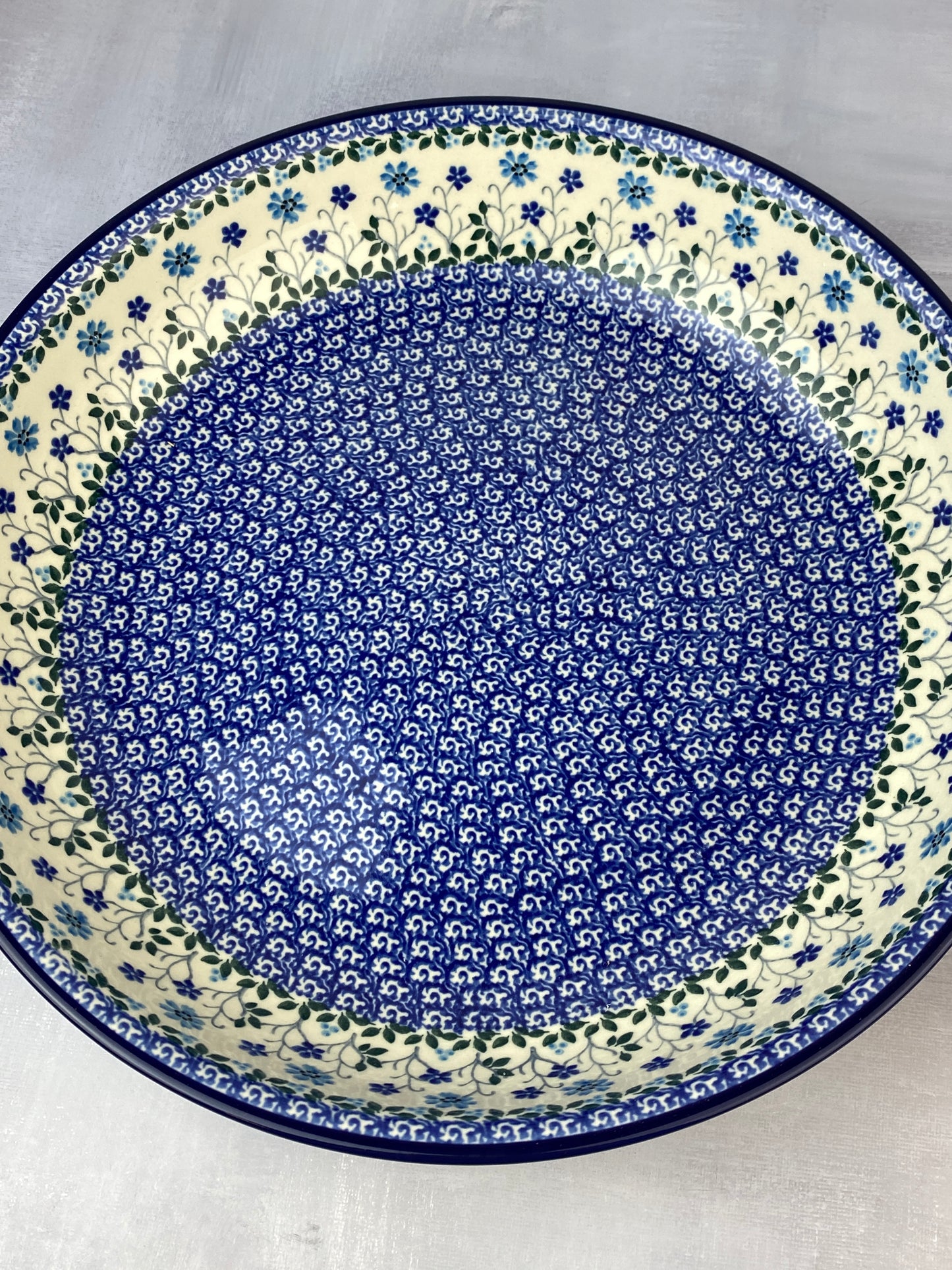 Pasta Server / Wide Shallow Bowl - Shape 115 - Pattern 2785