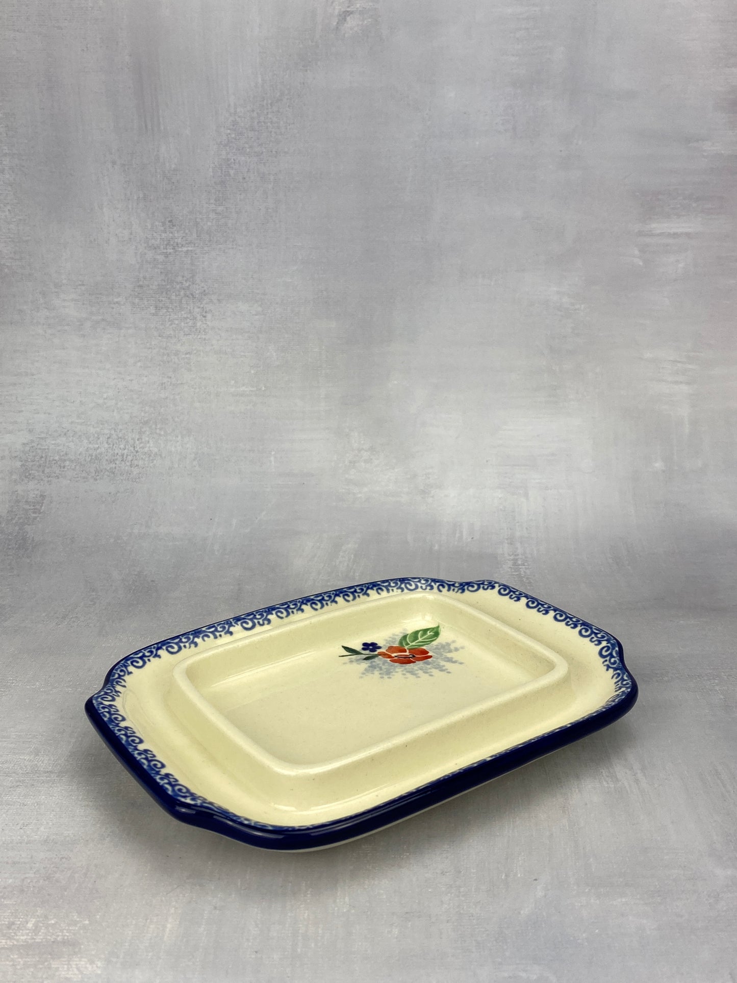 Unikat Euro Butter Dish - Shape 295 - Pattern U5137