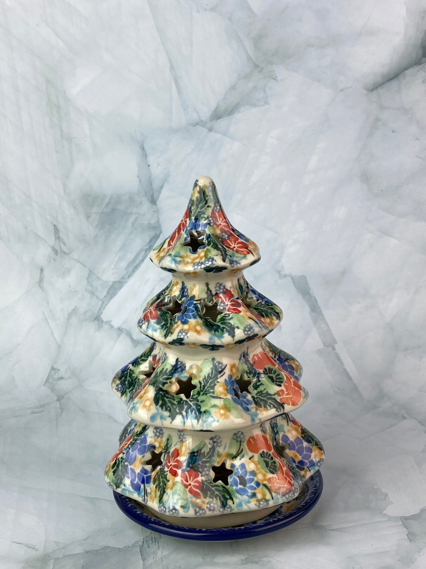 Medium Unikat Christmas Tree - Shape 513 - Pattern U4711