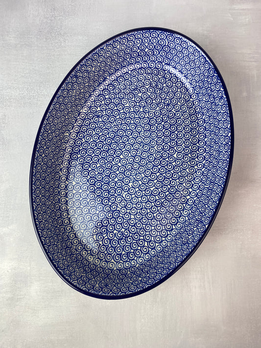 SALE Large Oval Baker - Shape 297 - Pattern 26