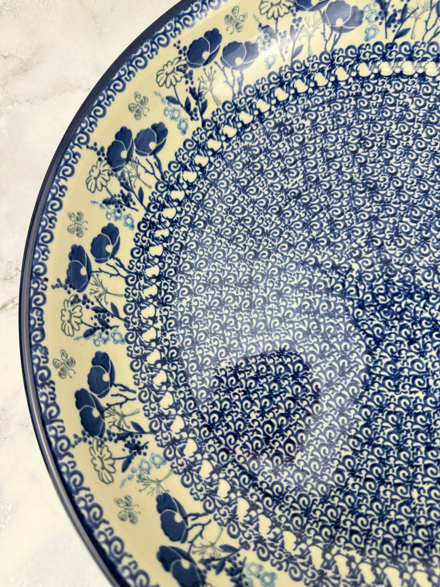 Pasta Server / Wide Shallow Bowl - Shape 115 - Pattern 2902