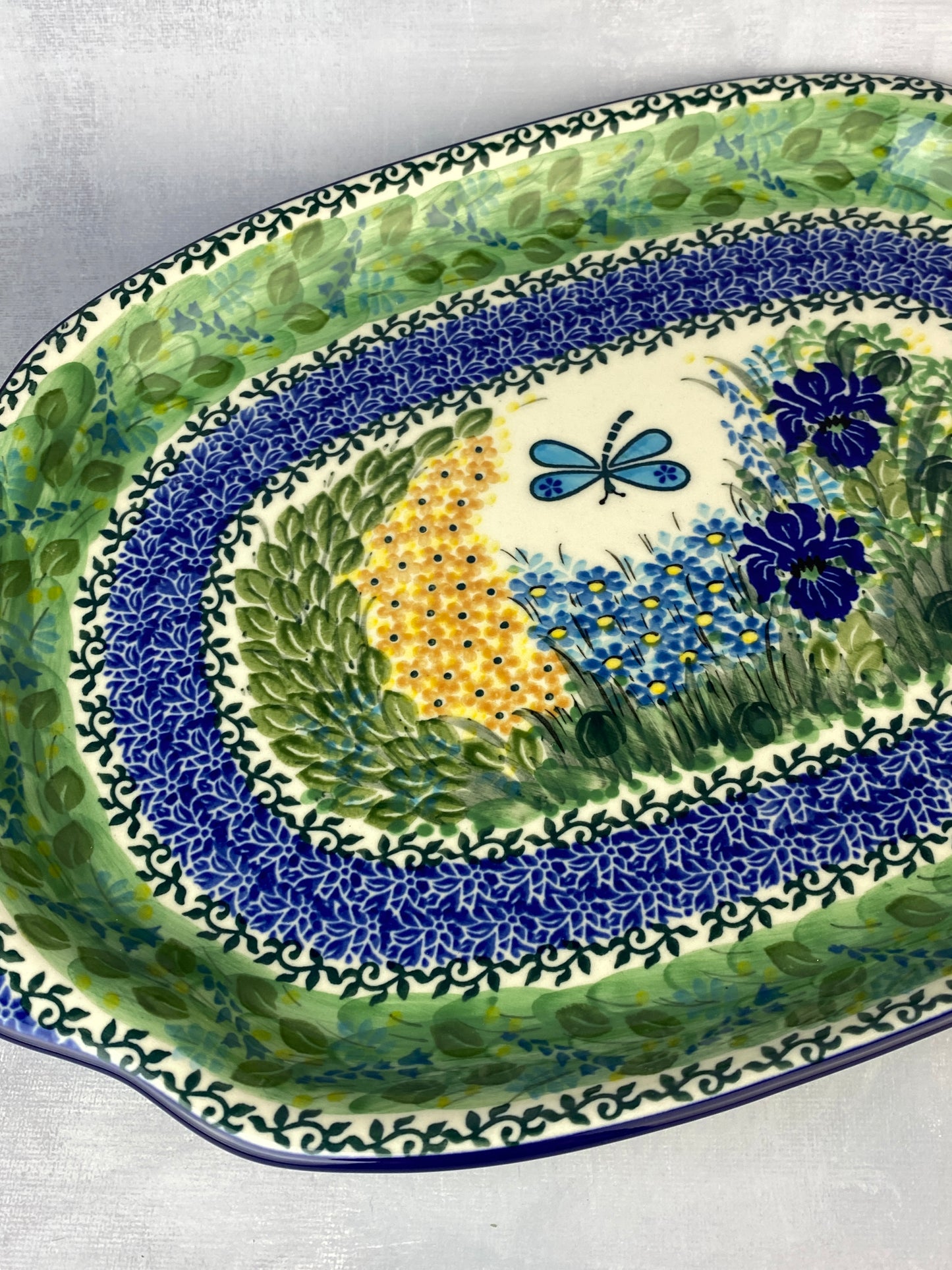 Unikat Platter With Handles - Shape 684 - Pattern U2380