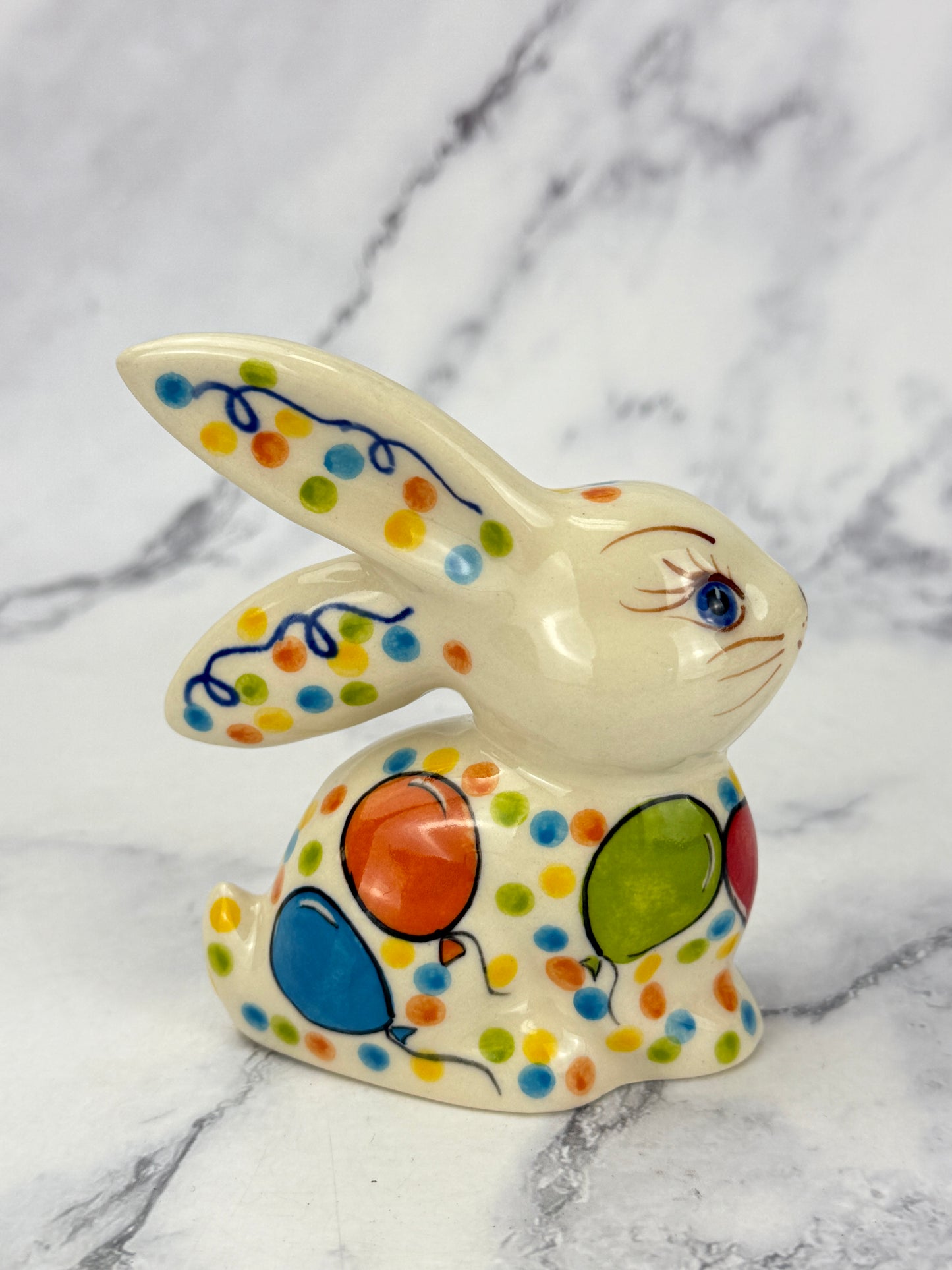 SALE Bunny Figurine - Shape V412 - Dark Bear