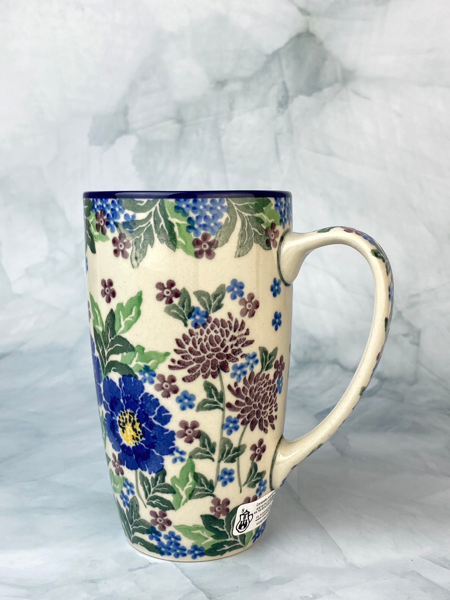 12oz Unikat Latte Mug - Shape C52 - Pattern U5135