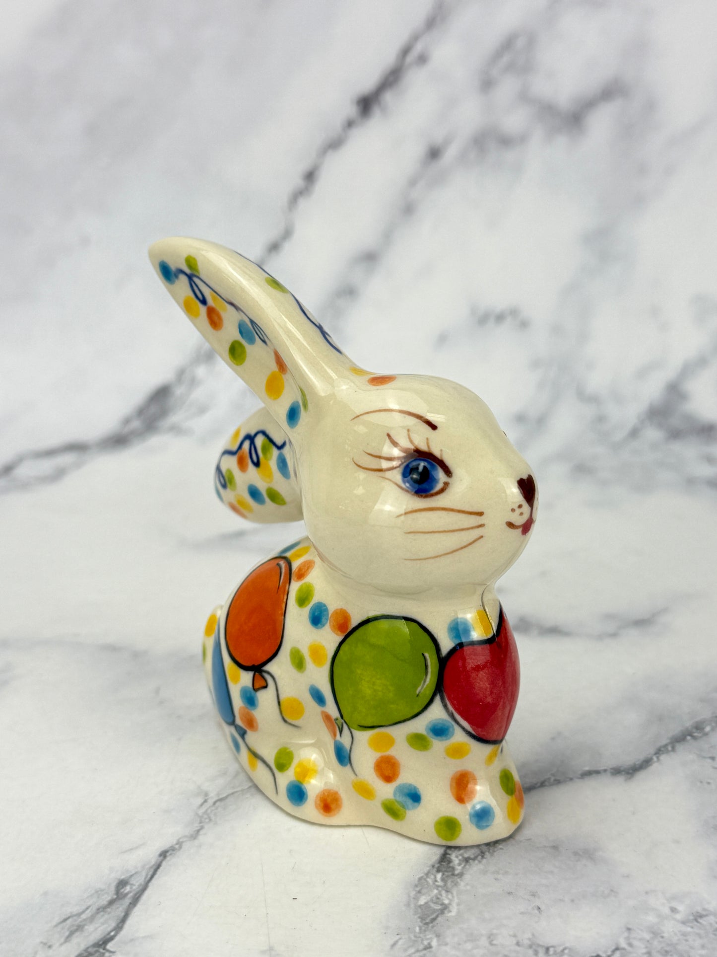 SALE Bunny Figurine - Shape V412 - Dark Bear