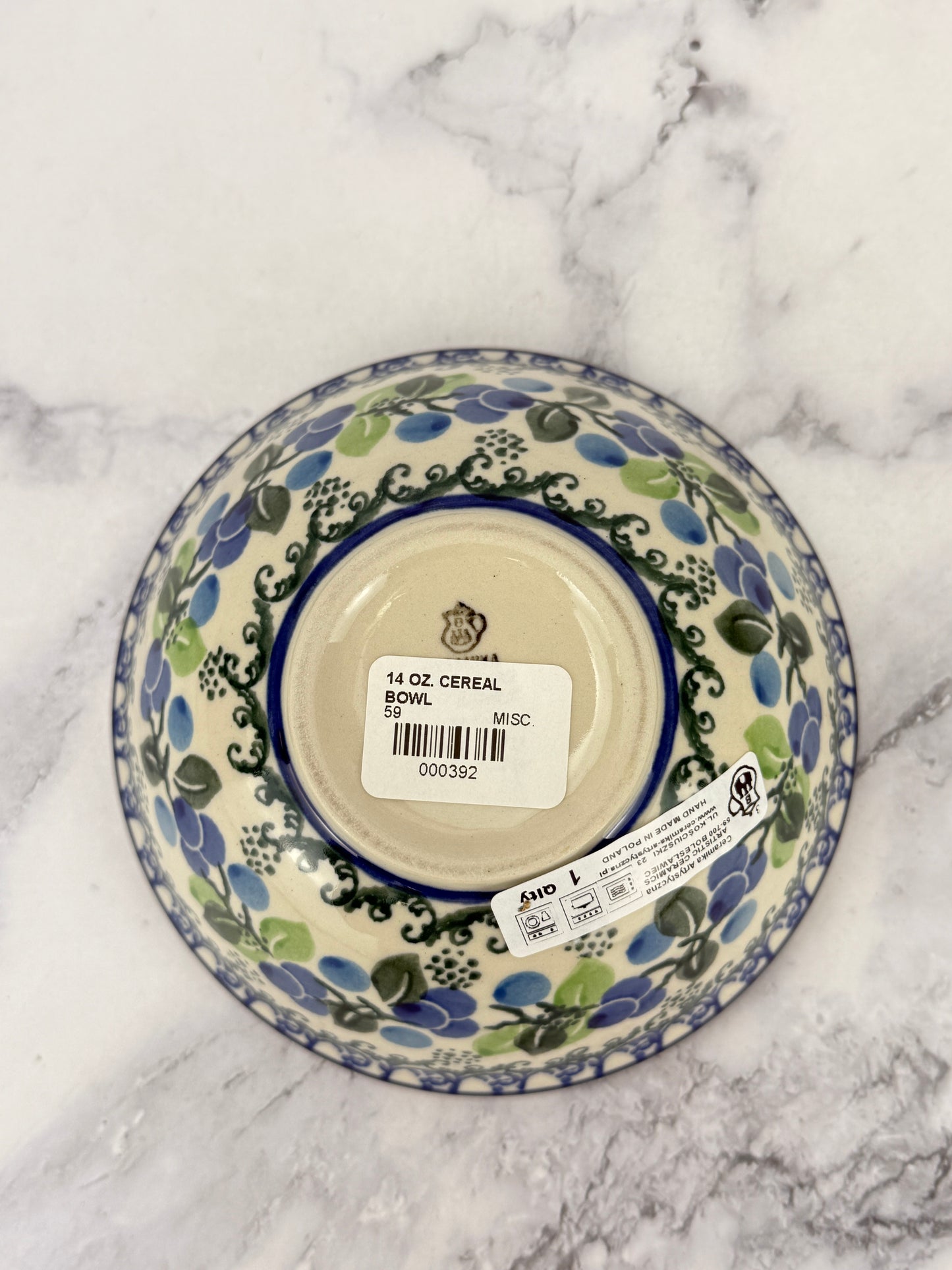 Small Cereal Bowl - Shape 59 - Pattern 1416