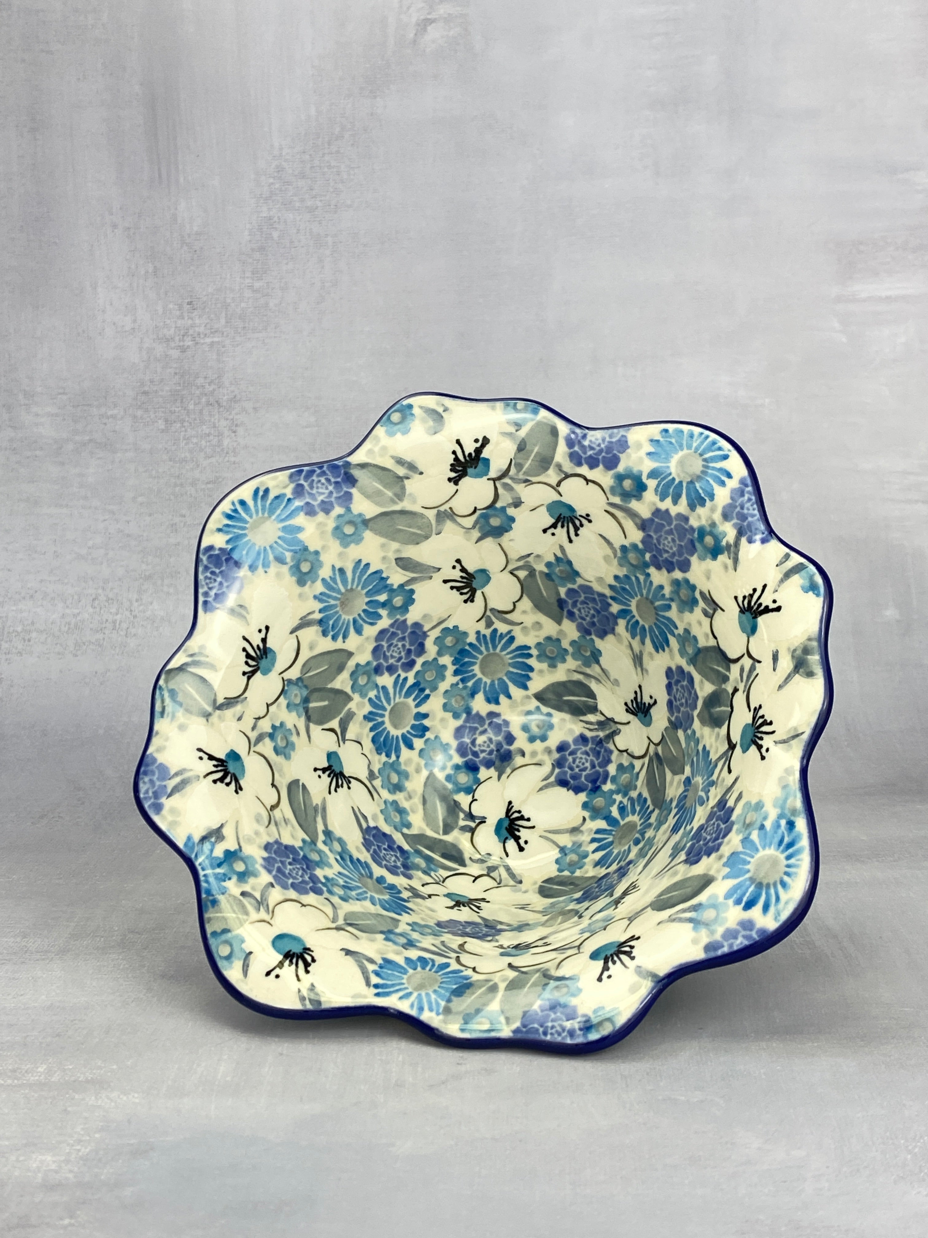 Small Flared Unikat Bowl - Shape A80 - Pattern U5185 – Polish Pottery ...