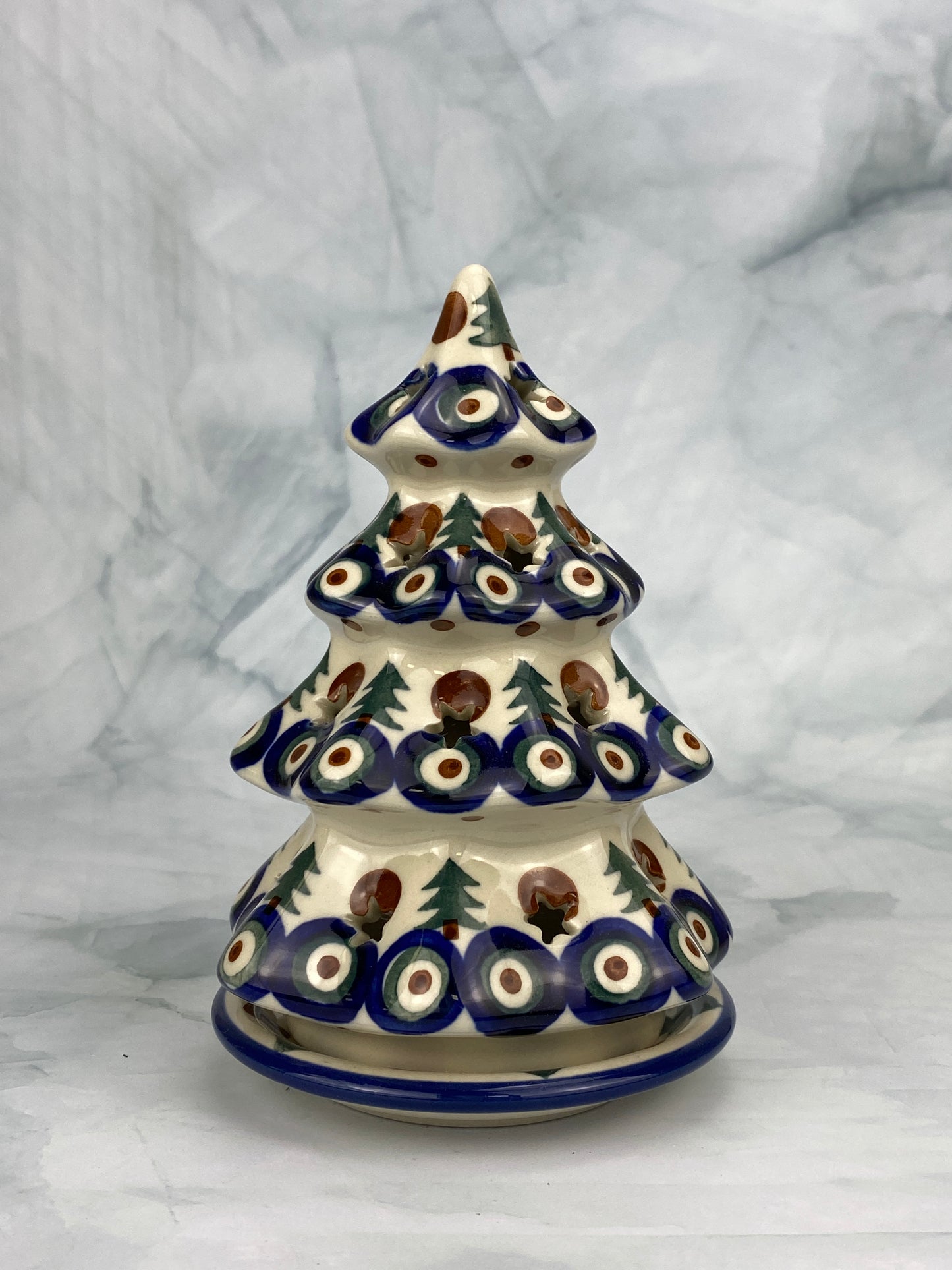 Small 6" Christmas Tree - Shape 512 - Pattern 366