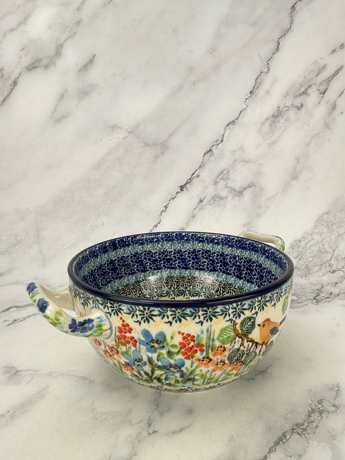 Unikat Open Handled Bowl - Shape D02 - Pattern U5098