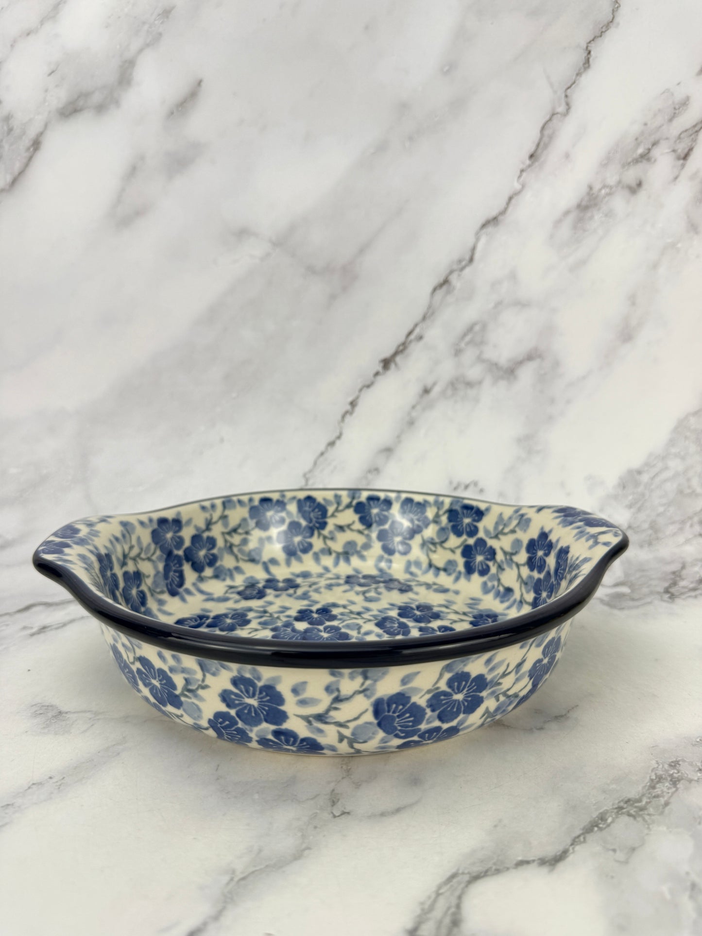 Round Baker with Handles - Shape 141 - Pattern 3428