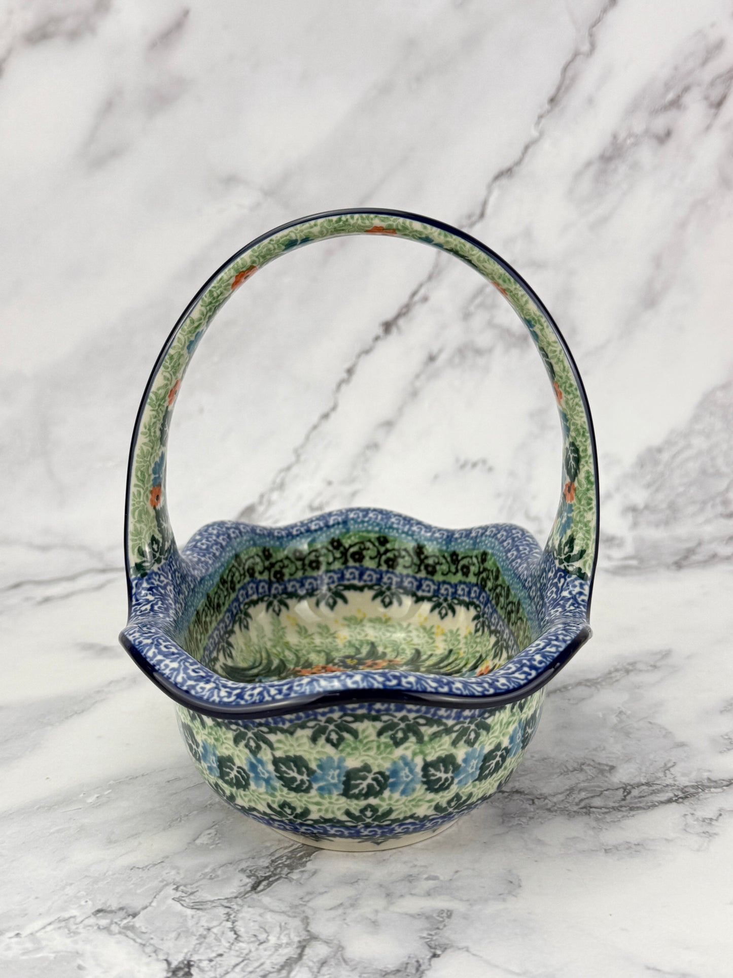 Unikat Basket with Handle - Shape A21 - Pattern U4553