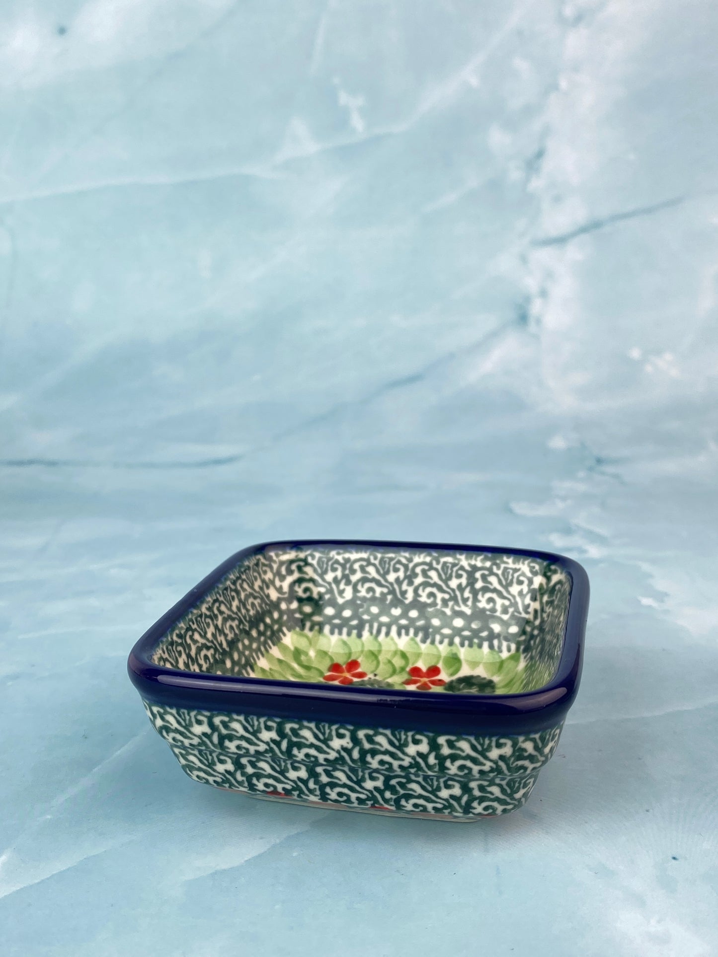 Small Ribbed Unikat Dip Bowl - Shape 656 - Pattern U4797