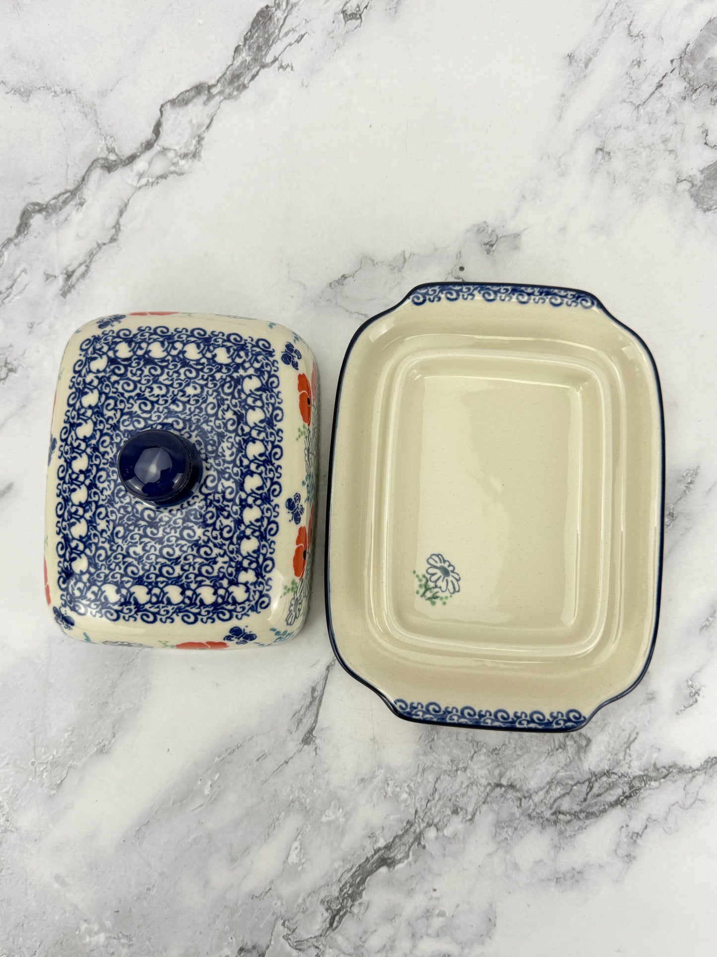 Euro Butter Dish - Shape 295 - Pattern 2901