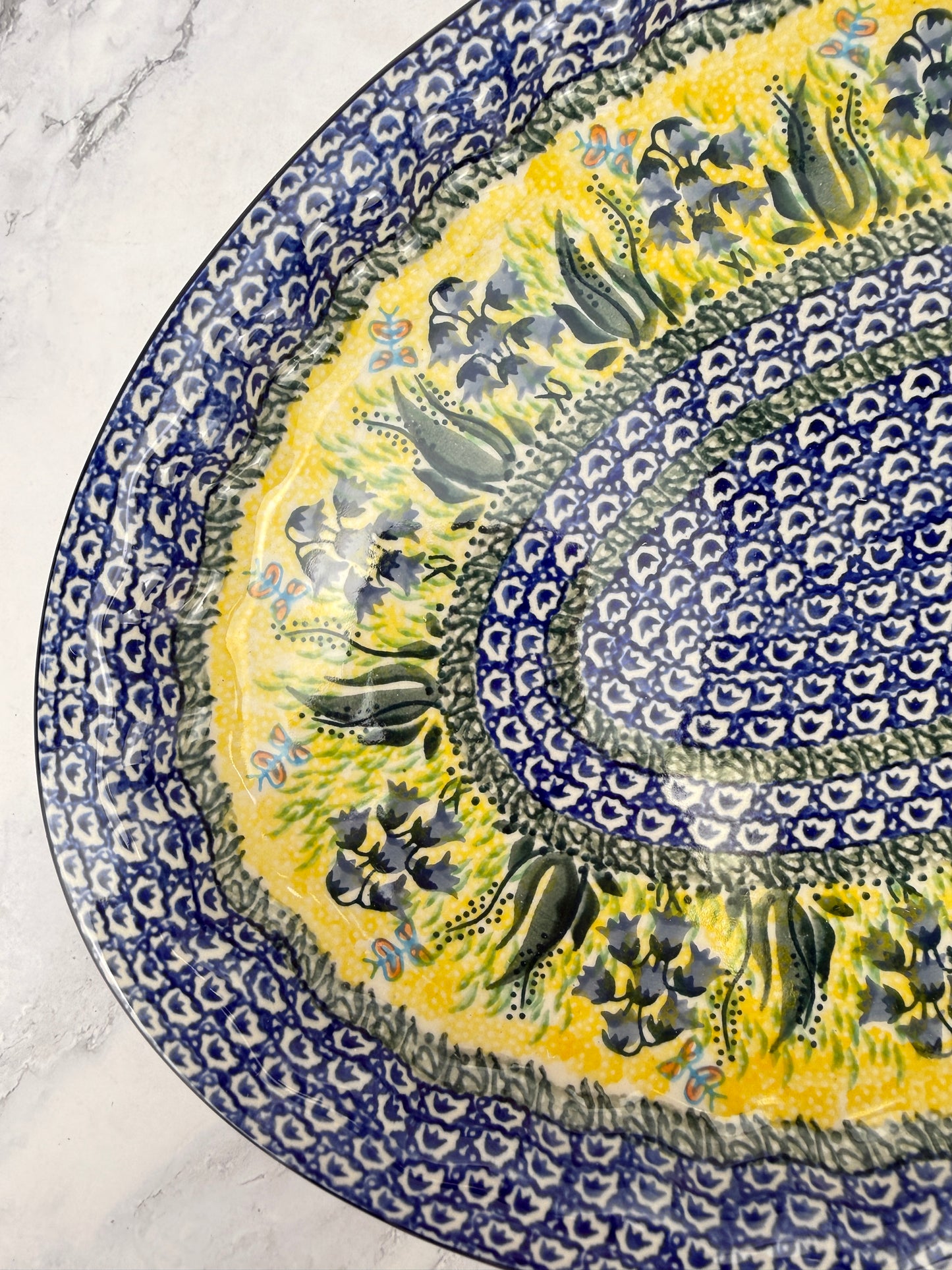 Unikat Oval Platter - Shape 614 - Pattern U1483