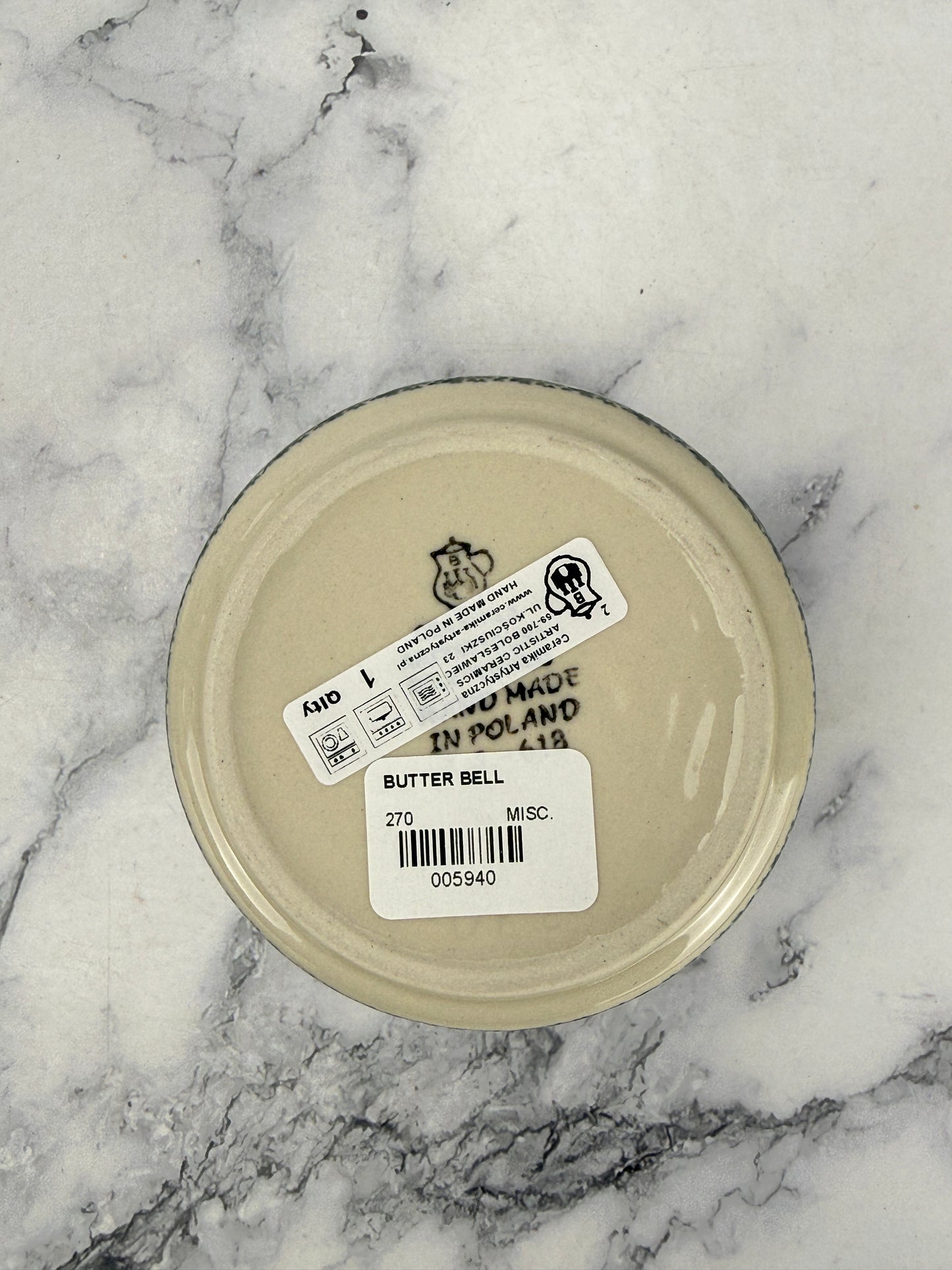 Butter Crock - Shape 270 - Pattern 3279