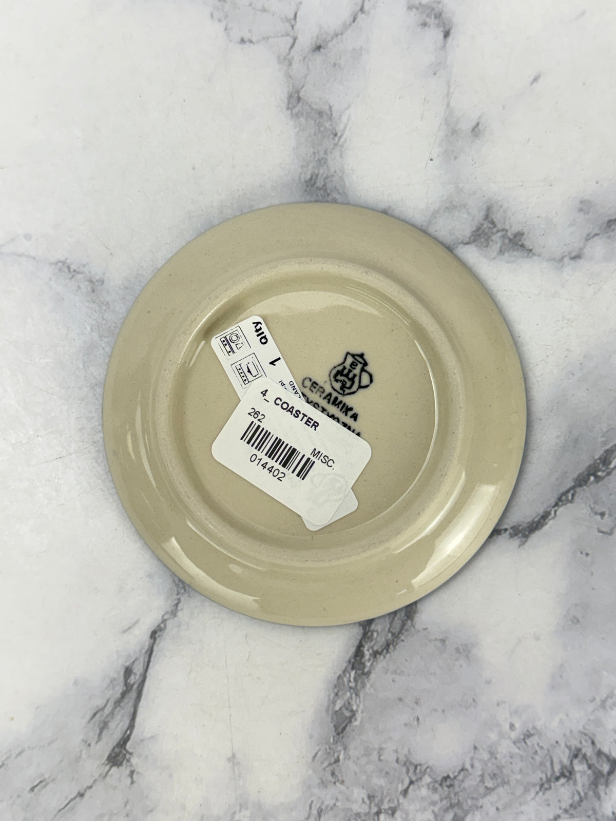 4” Coaster - Shape 262 - Pattern 3250