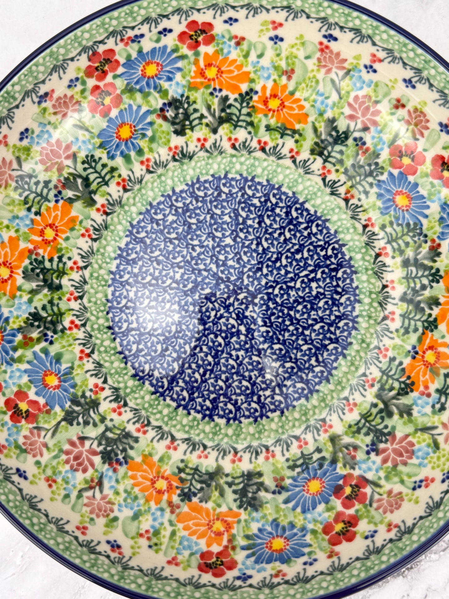 8.5" Unikat Serving Bowl - Shape B91 - Pattern U5237