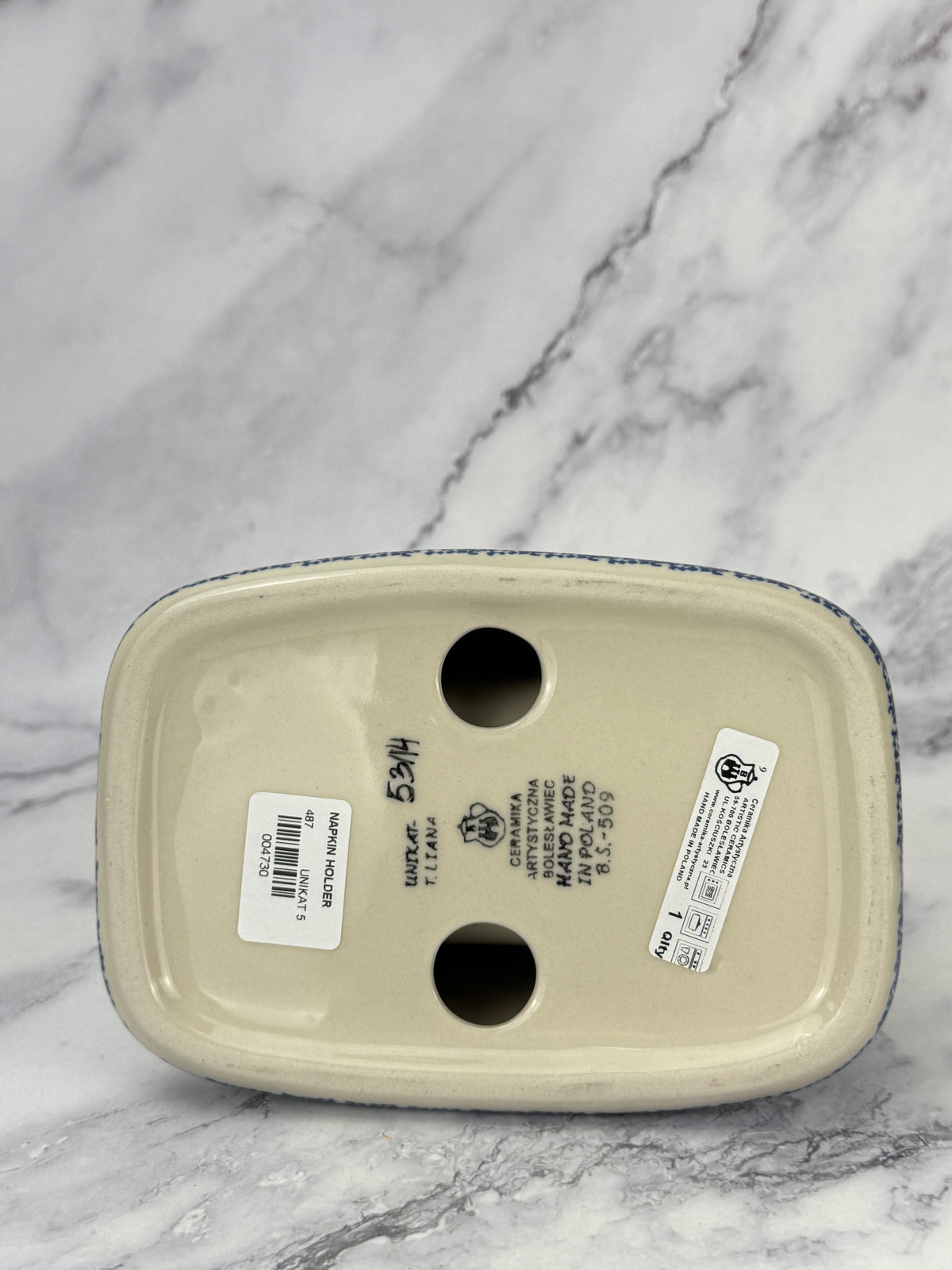 Unikat Napkin Holder - Shape 487 - Pattern U5314