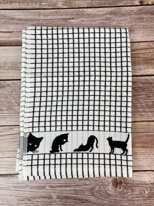 100% Cotton Towel - Cats