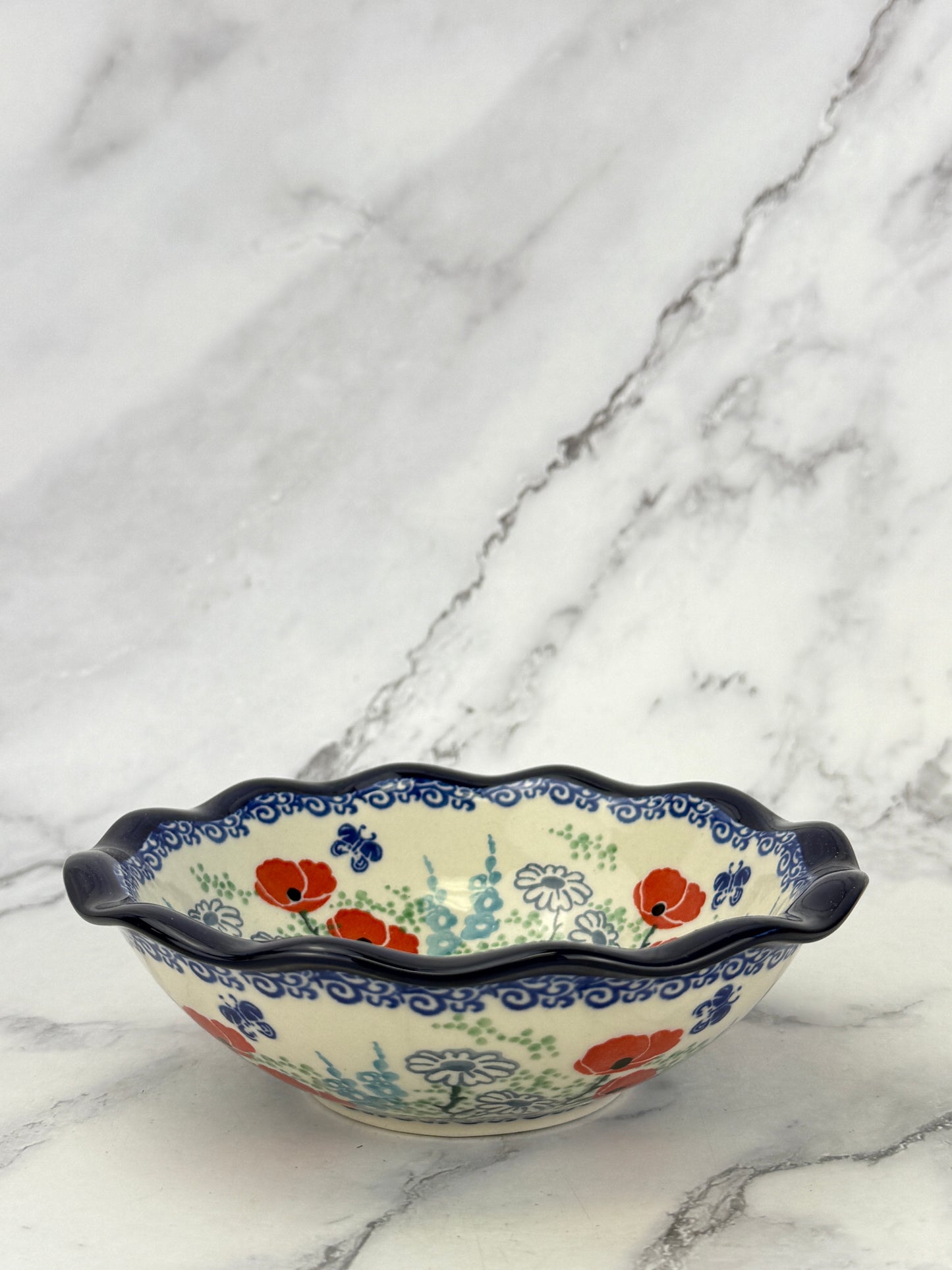 Medium Ruffled Bowl - Shape 625 - Pattern 2901