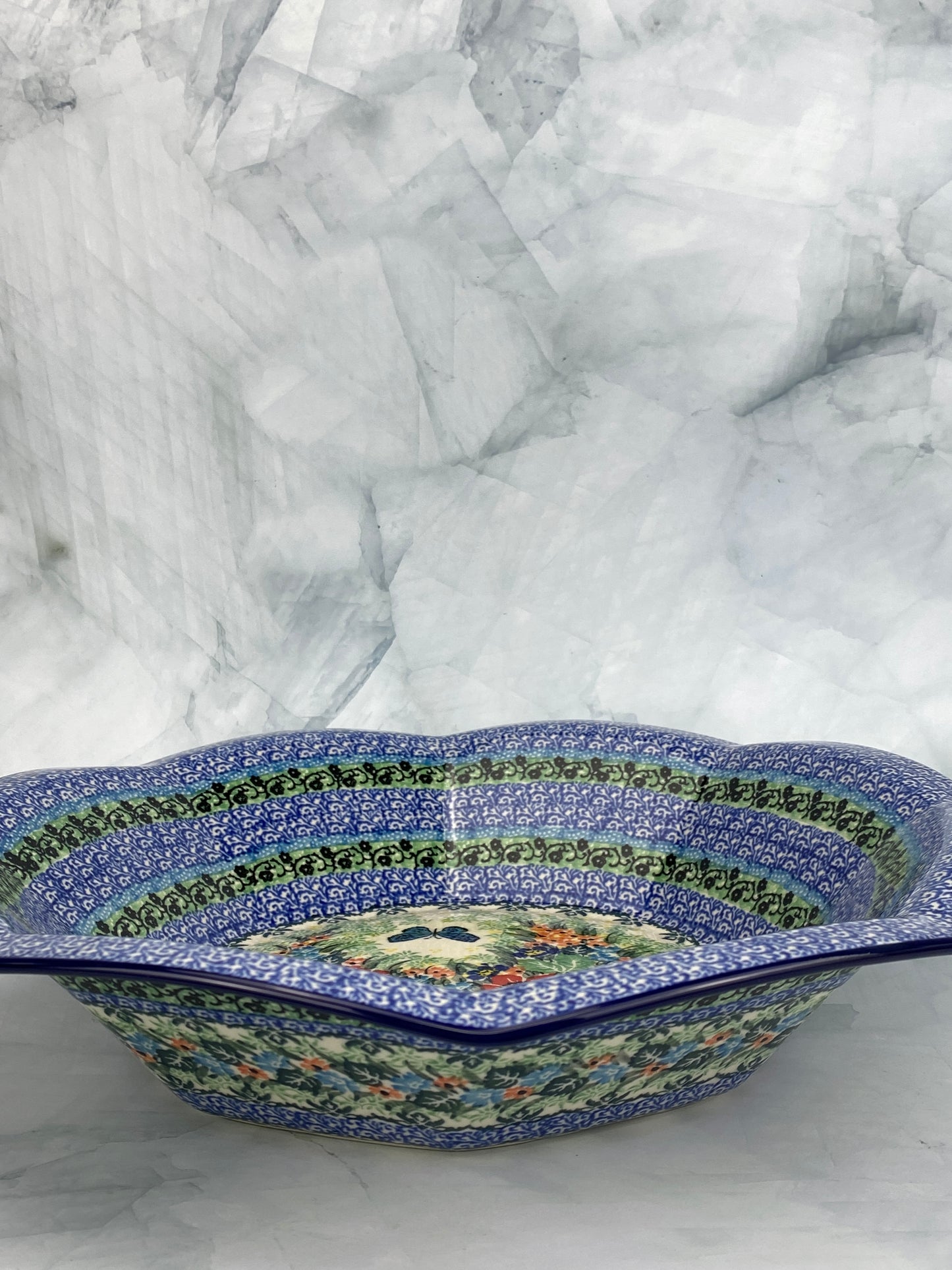 Extra Large Flared Unikat Bowl - Shape 801 - Pattern U4553